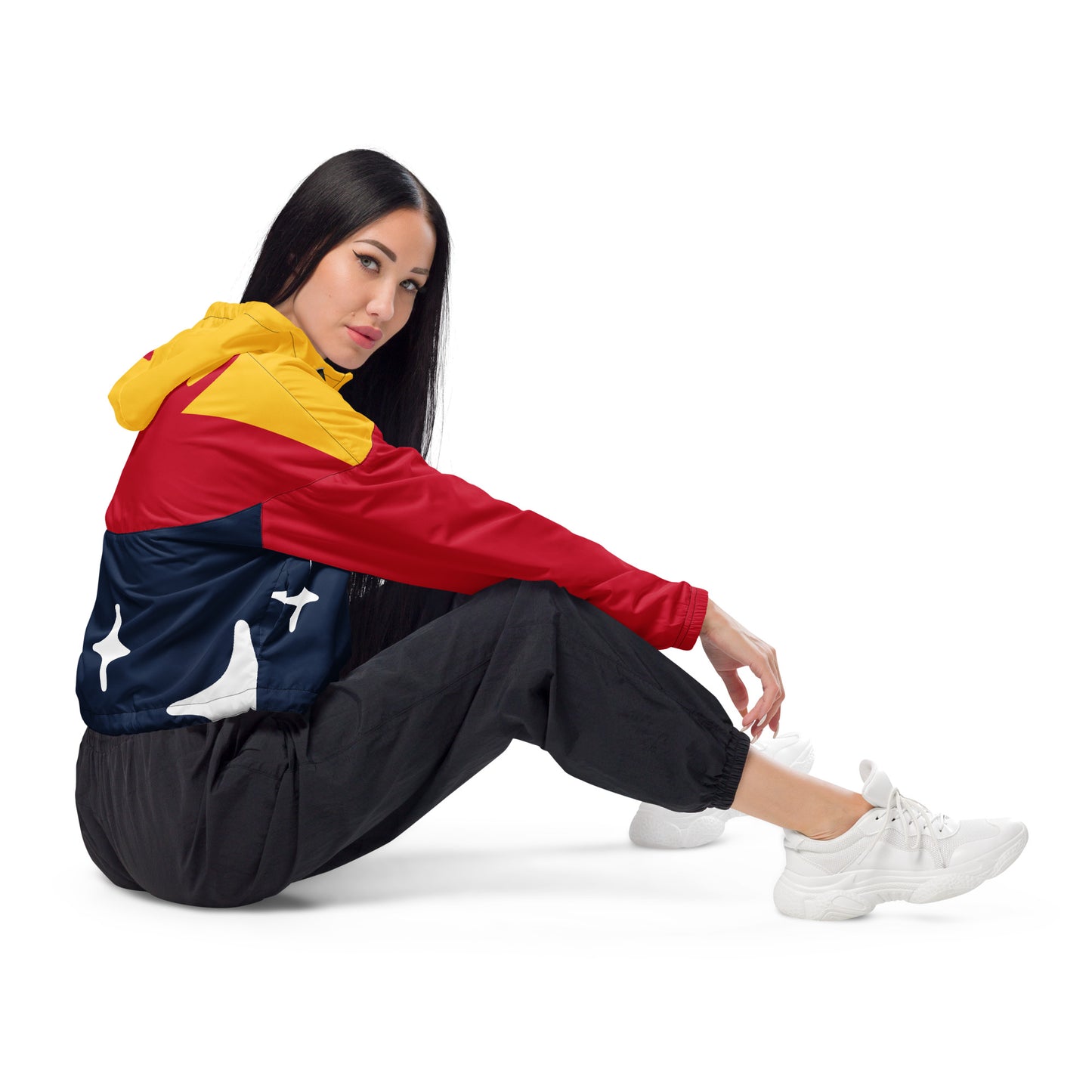 SUPA Women’s cropped windbreaker
