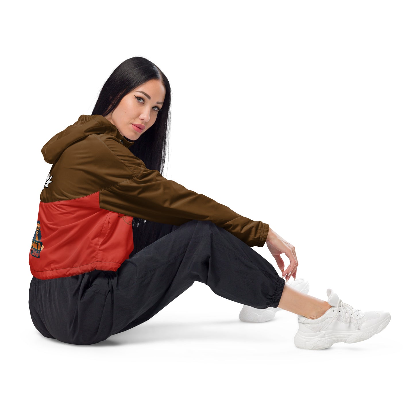 SUPA Women’s cropped windbreaker