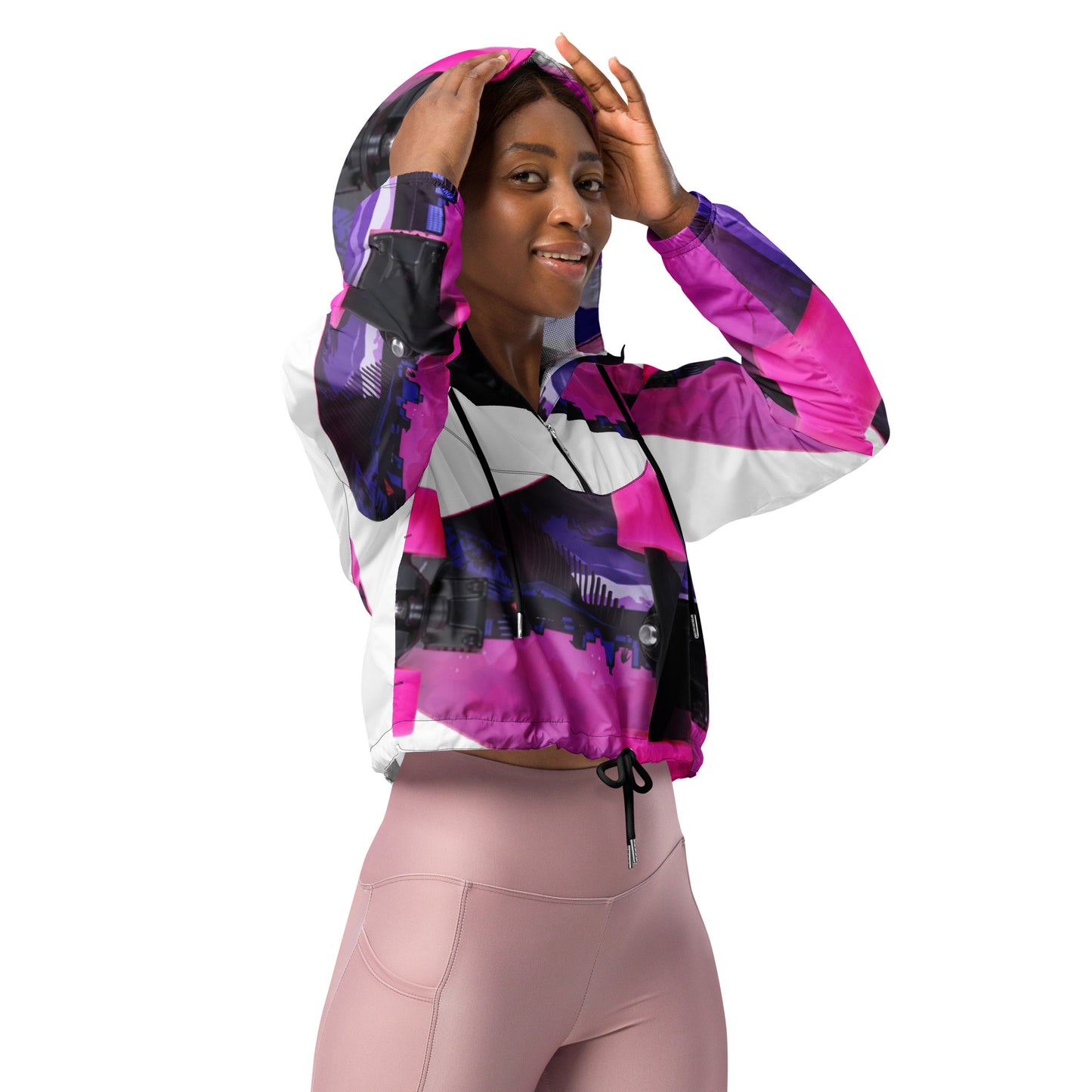 SUPA Women’s cropped windbreaker