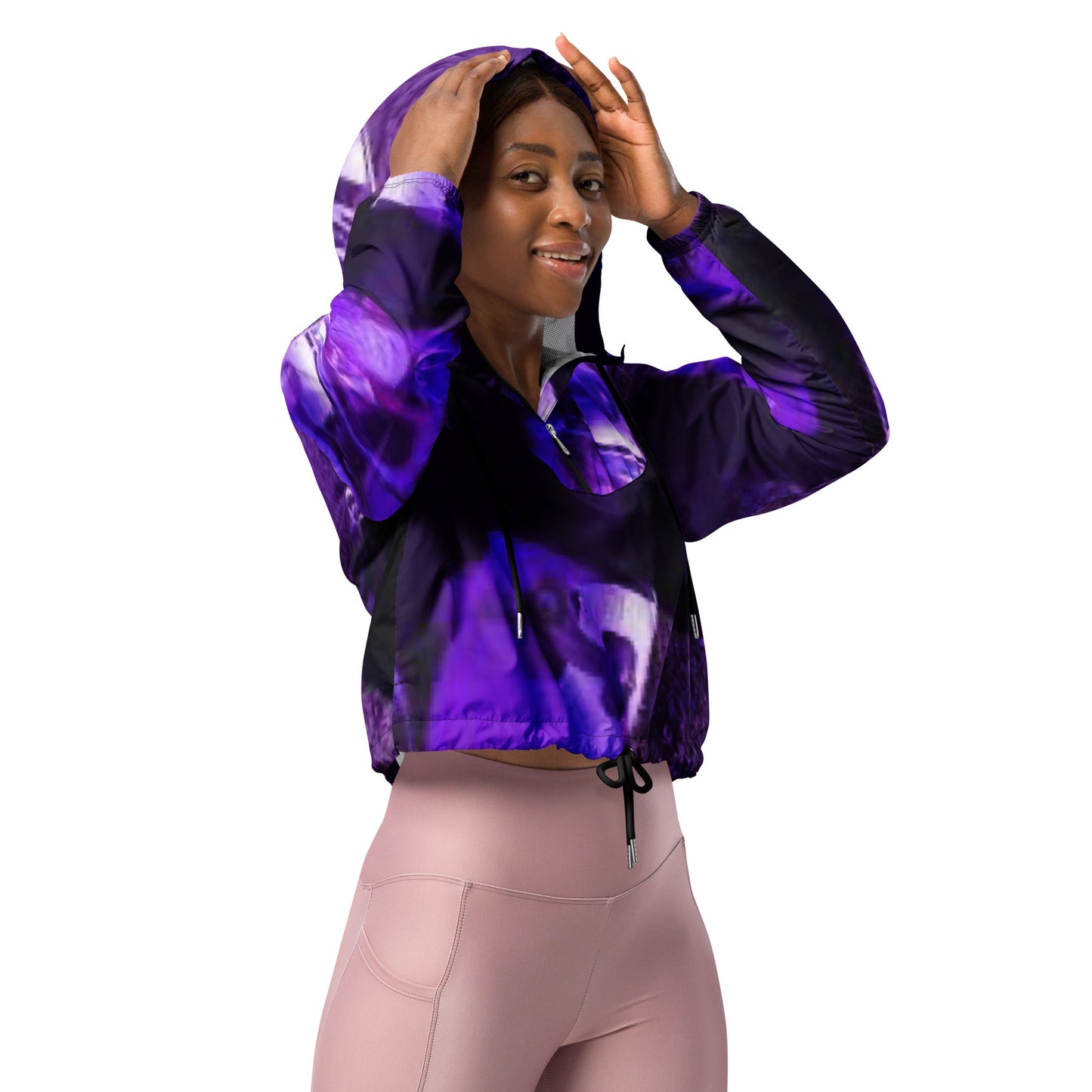 SUPA Women’s cropped windbreaker