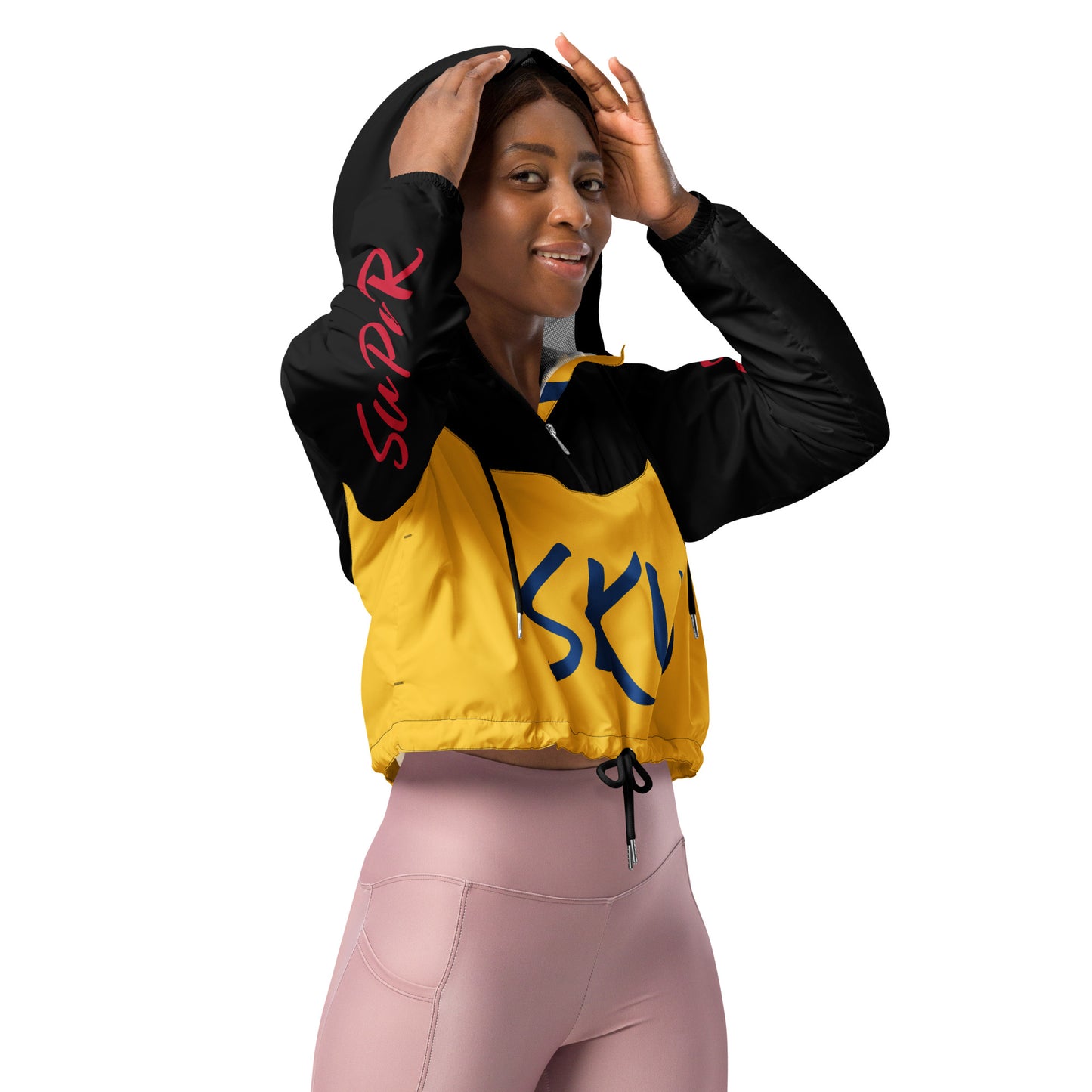 SUPA Women’s cropped windbreaker