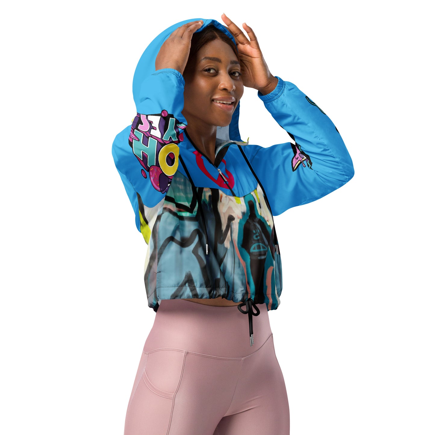 SUPA Women’s cropped windbreaker