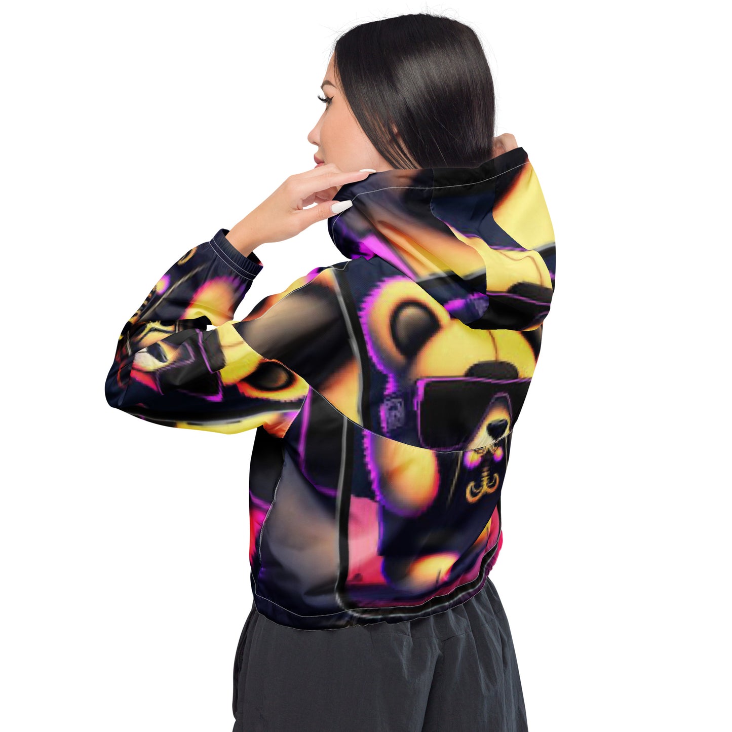 SUPA Women’s cropped windbreaker