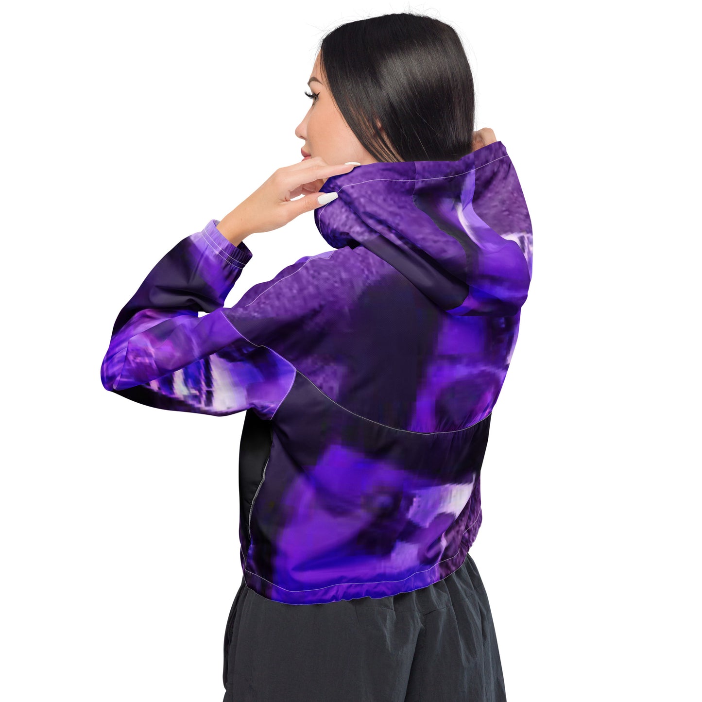 SUPA Women’s cropped windbreaker