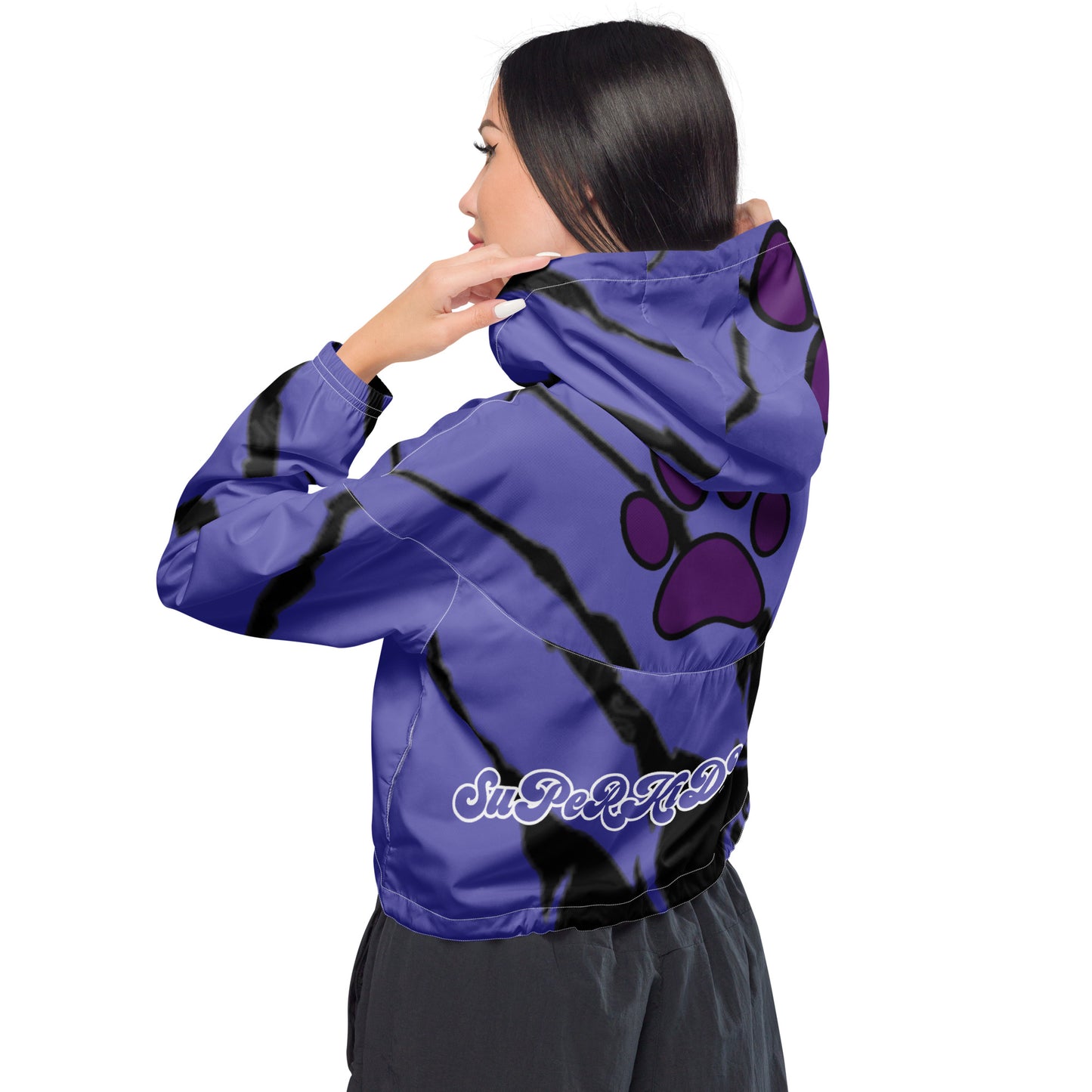 SUPA Women’s cropped windbreaker