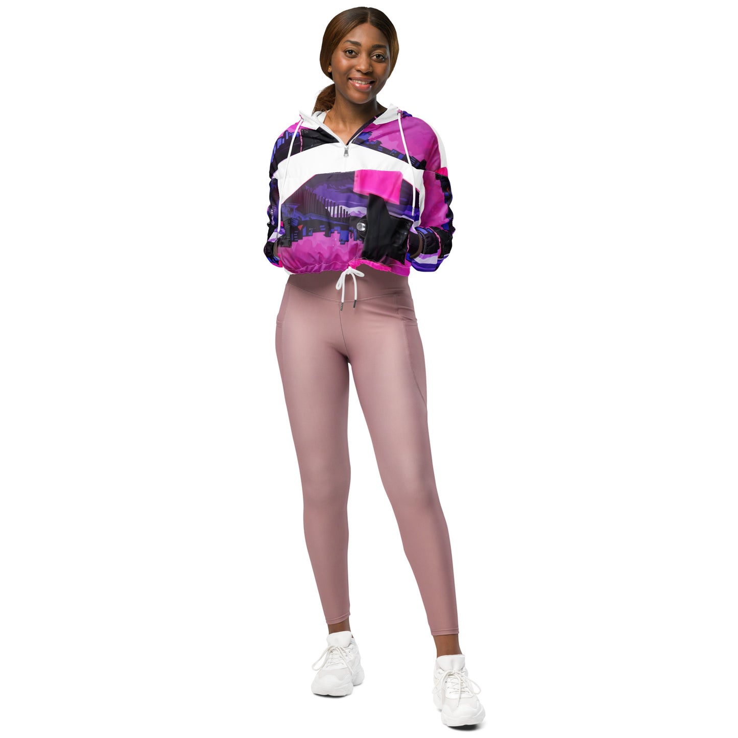 SUPA Women’s cropped windbreaker