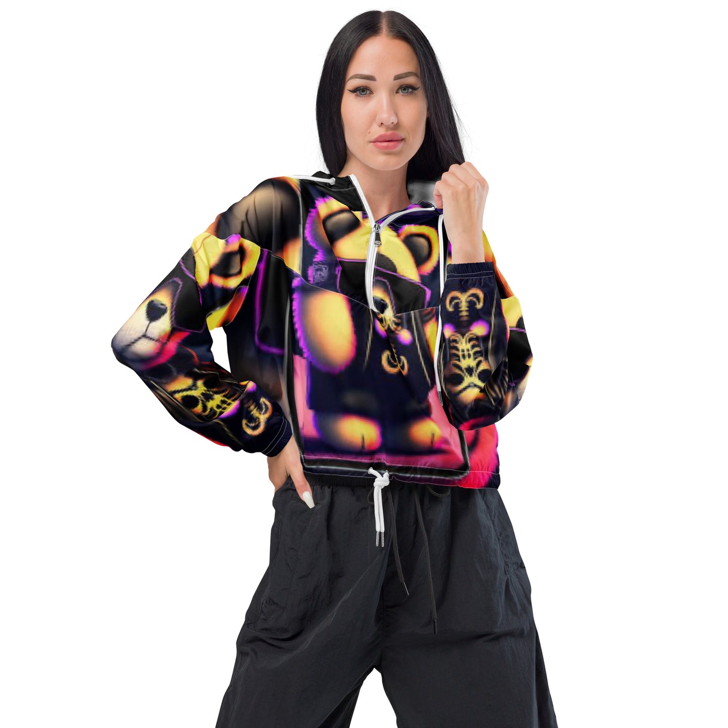 SUPA Women’s cropped windbreaker