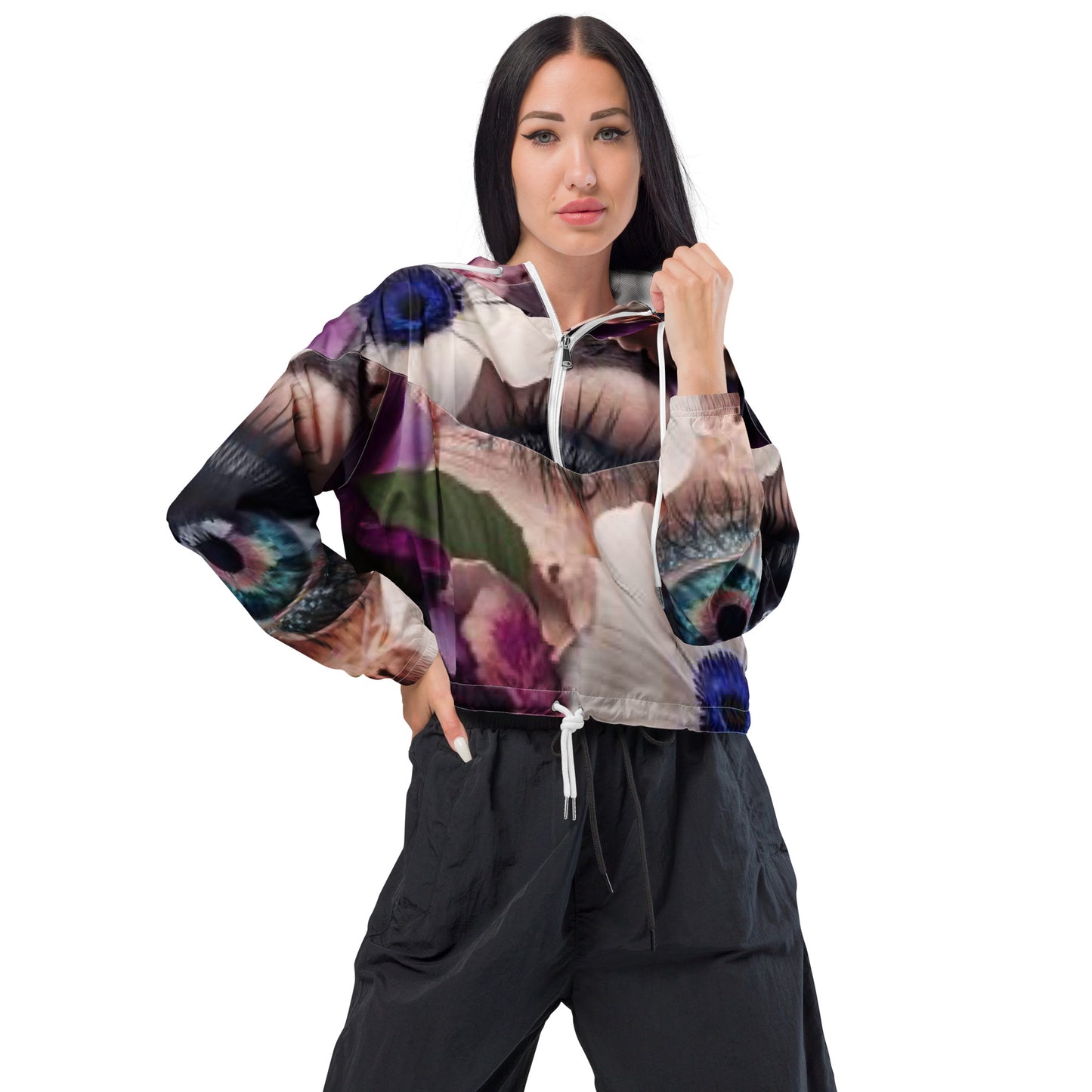 SUPA Women’s cropped windbreaker