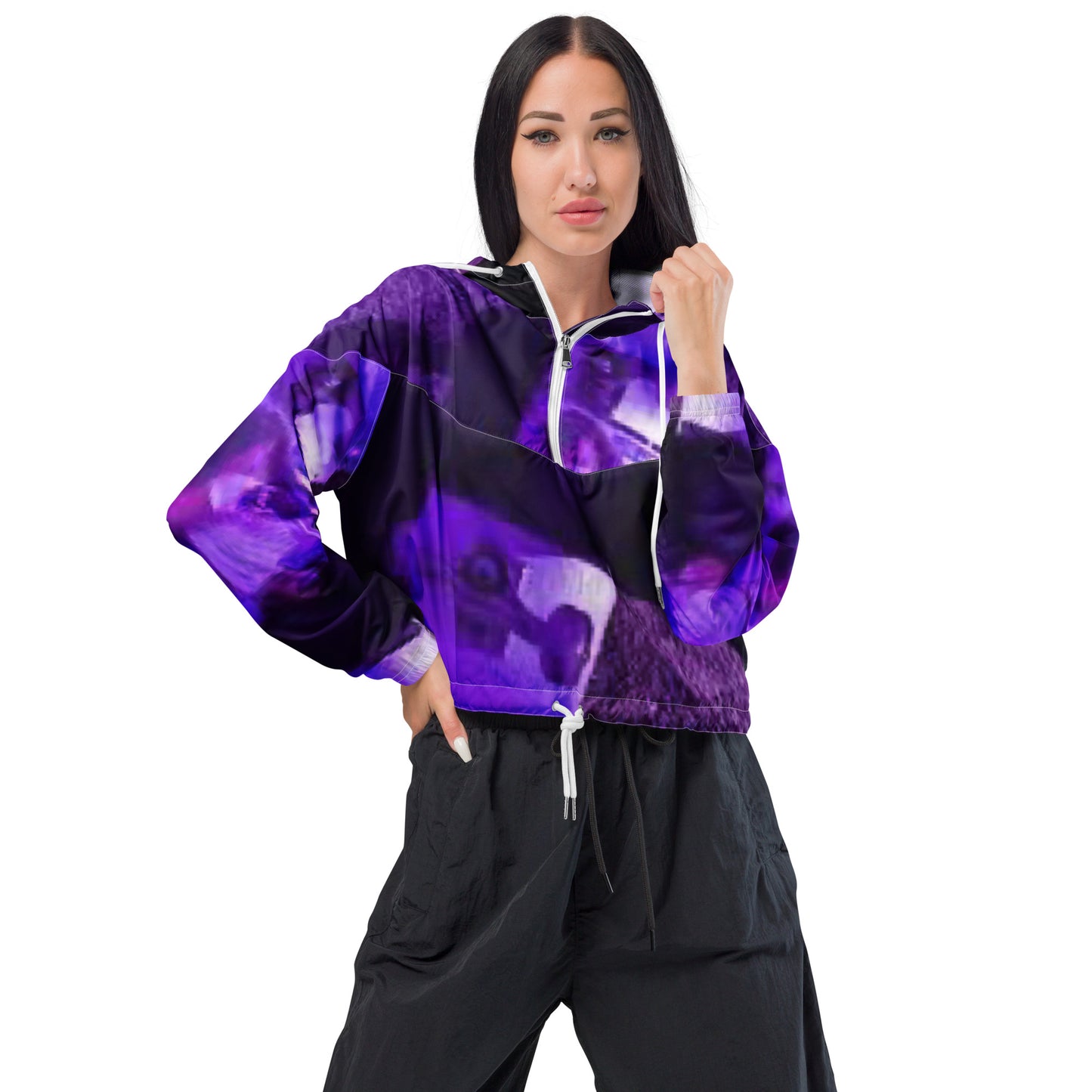 SUPA Women’s cropped windbreaker