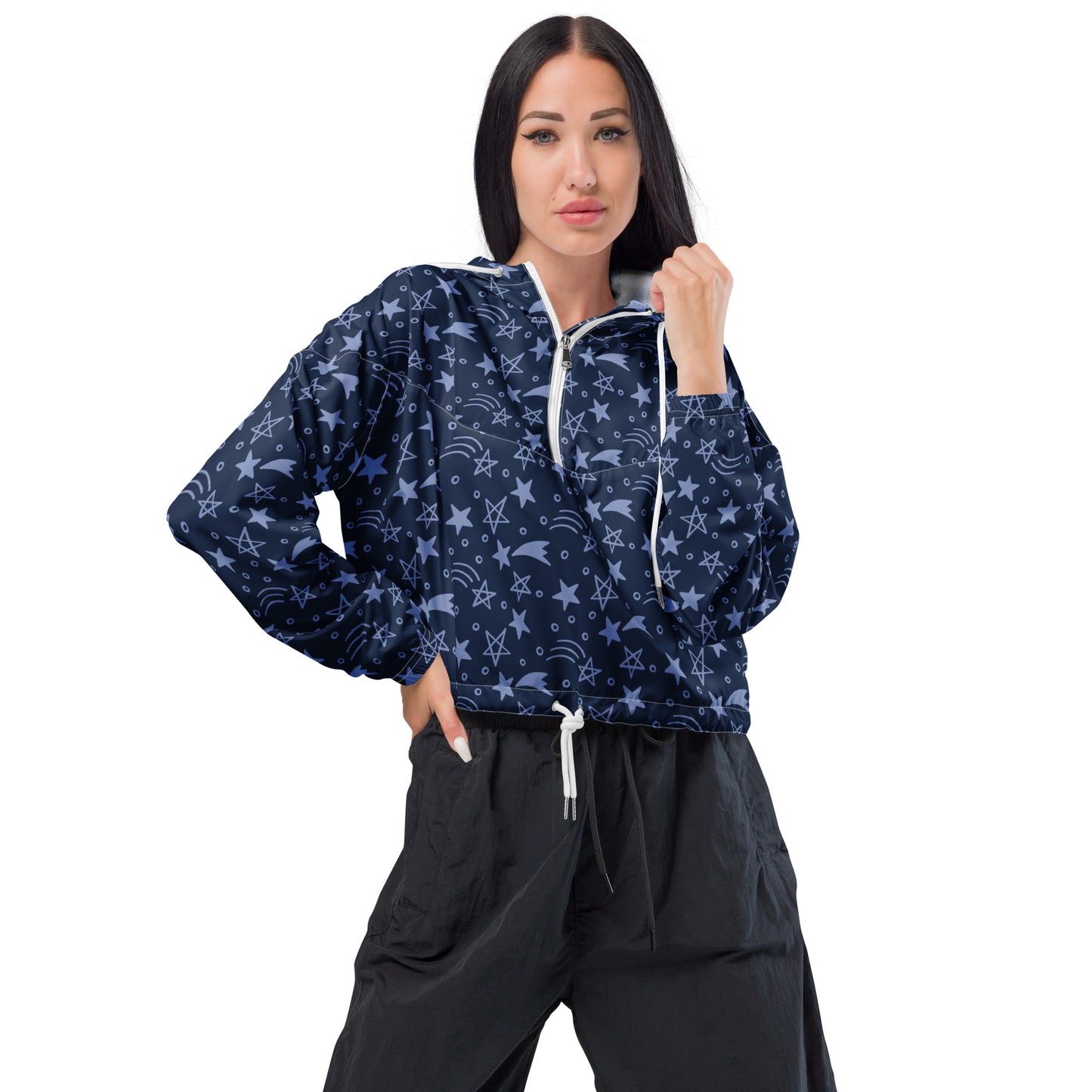 SUPA Women’s cropped windbreaker