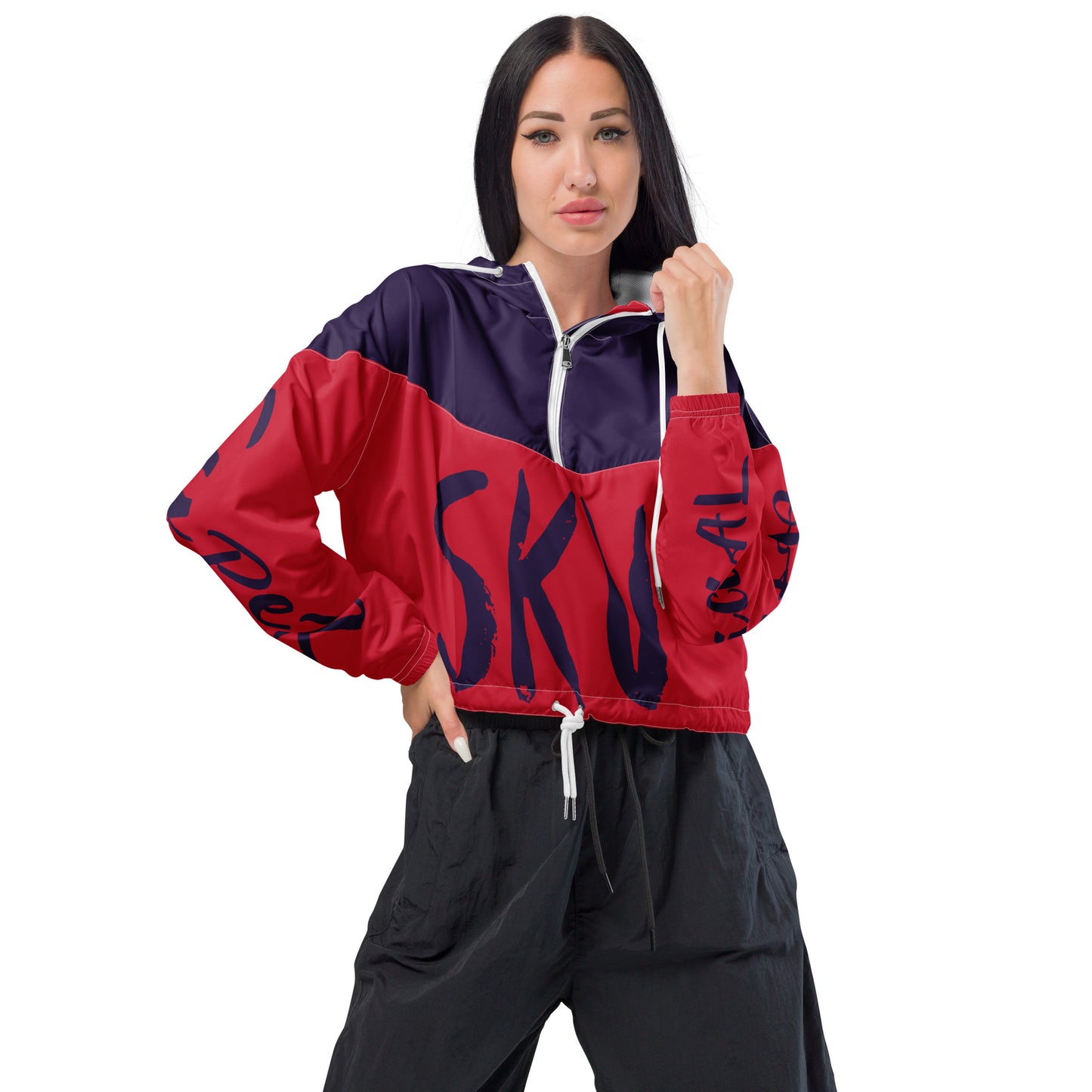 SUPA Women’s cropped windbreaker
