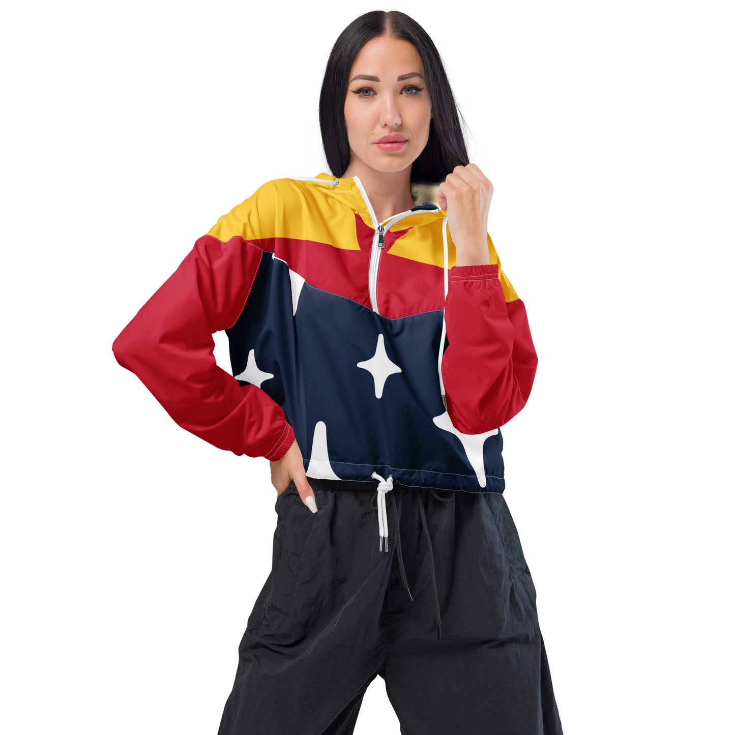 SUPA Women’s cropped windbreaker