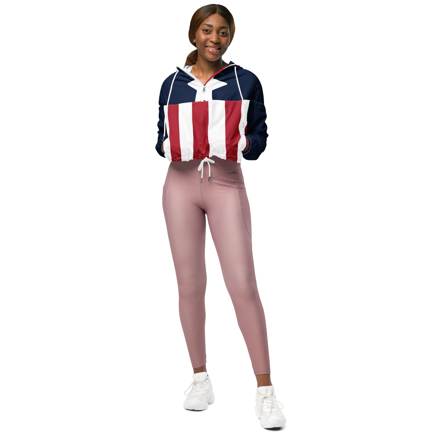 SUPA Women’s cropped windbreaker