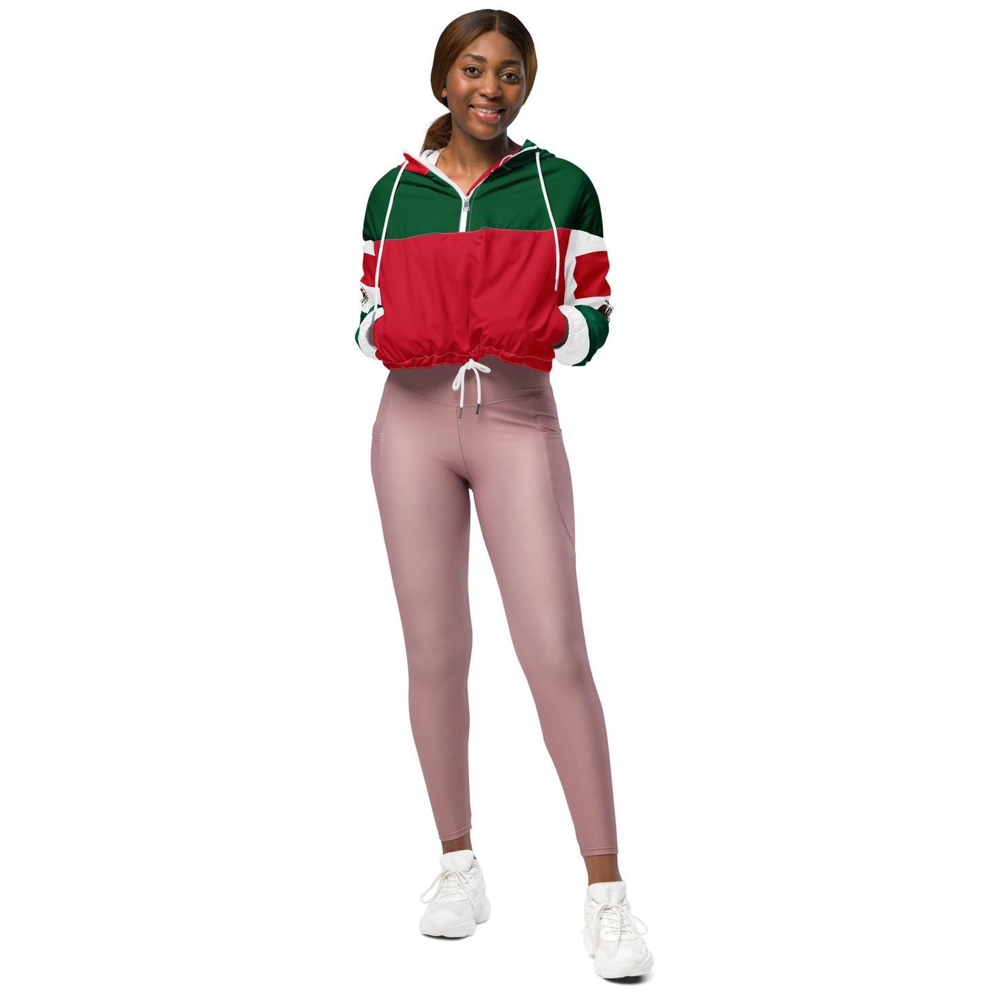 SUPA Women’s cropped windbreaker