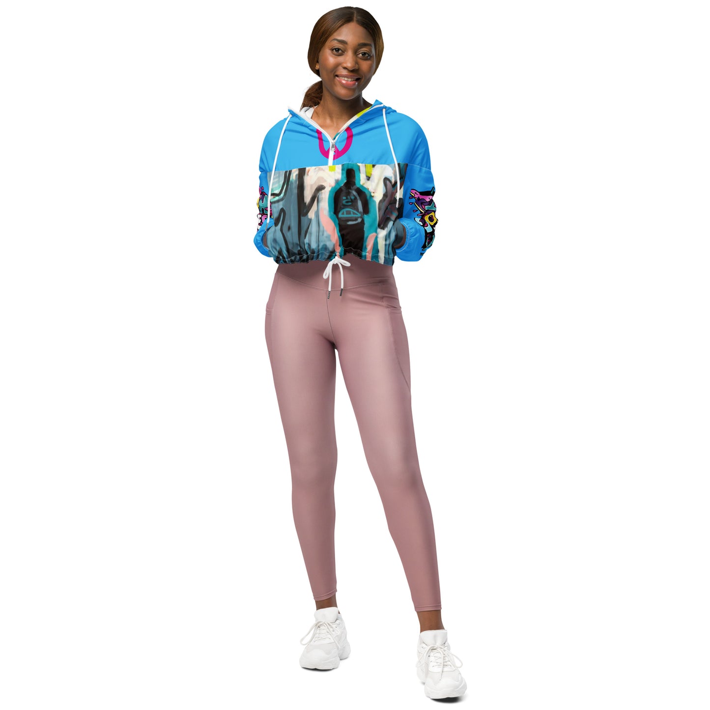 SUPA Women’s cropped windbreaker