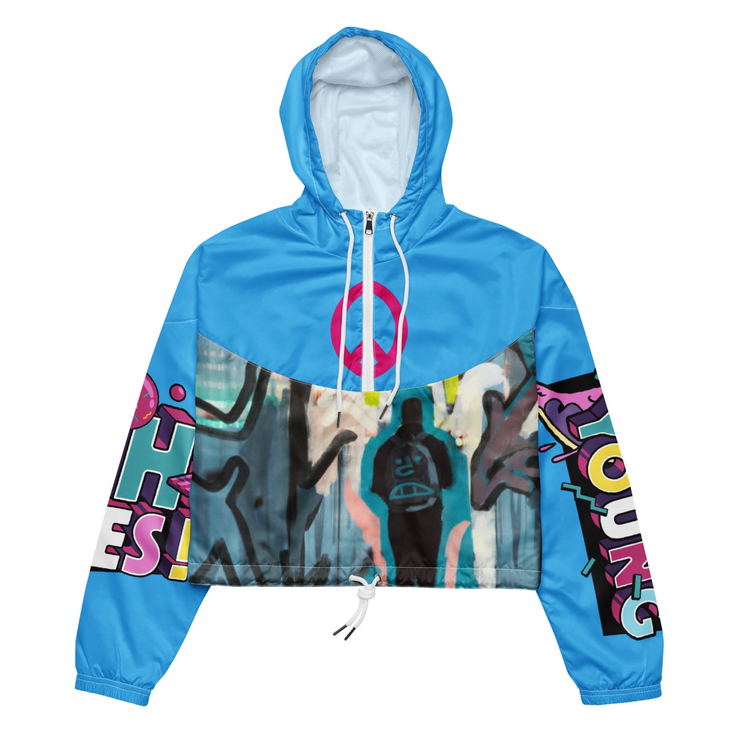 SUPA Women’s cropped windbreaker