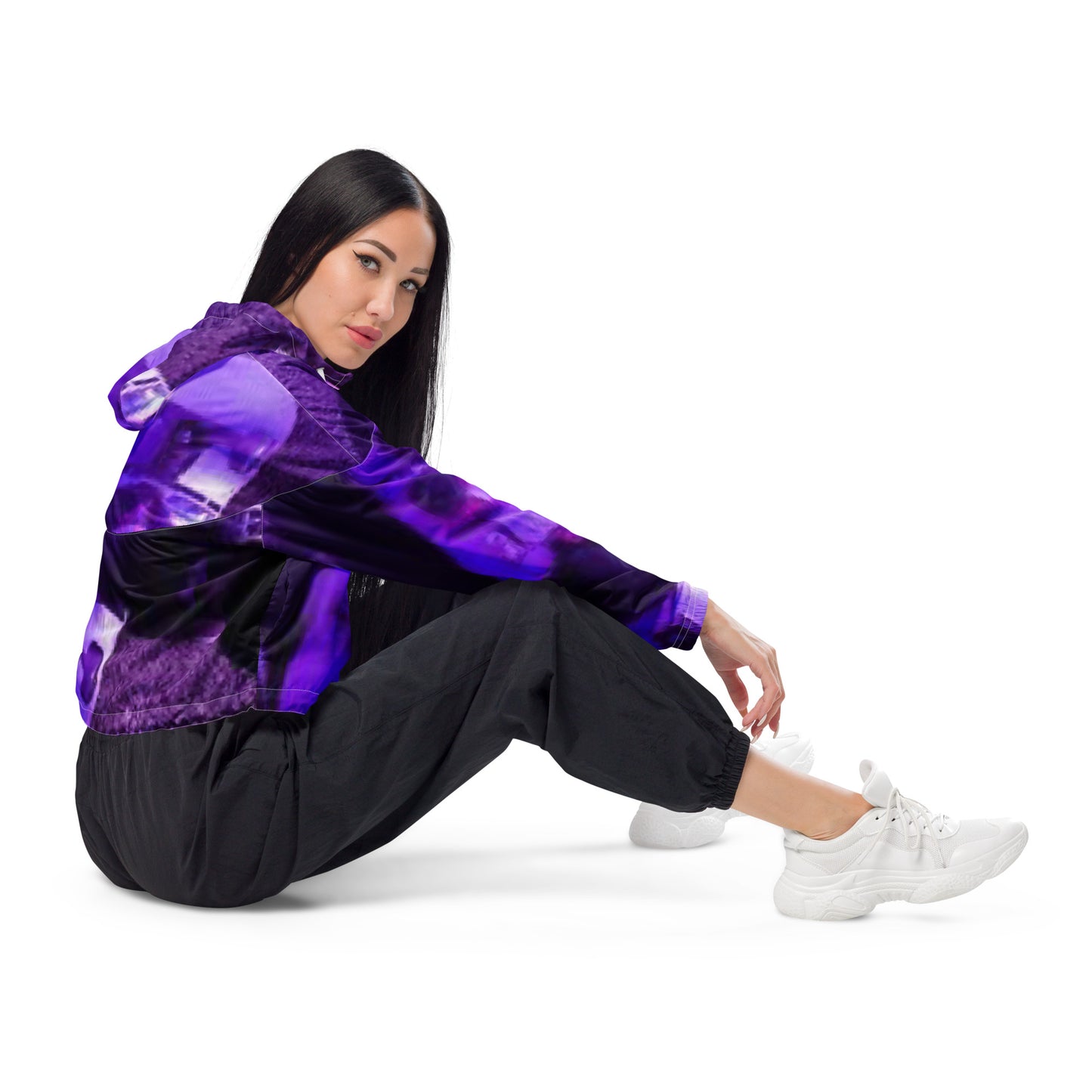 SUPA Women’s cropped windbreaker