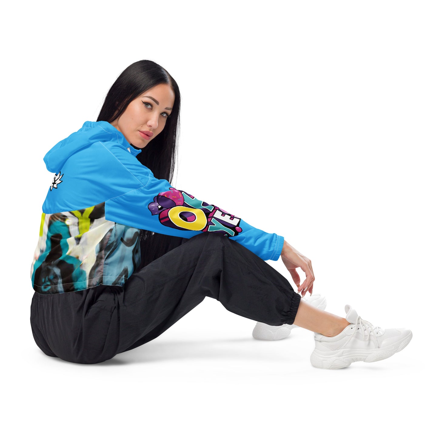 SUPA Women’s cropped windbreaker