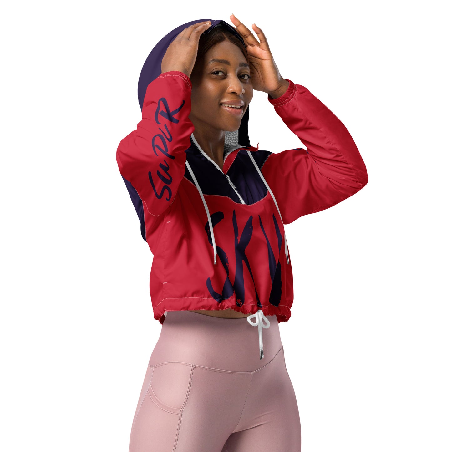 SUPA Women’s cropped windbreaker