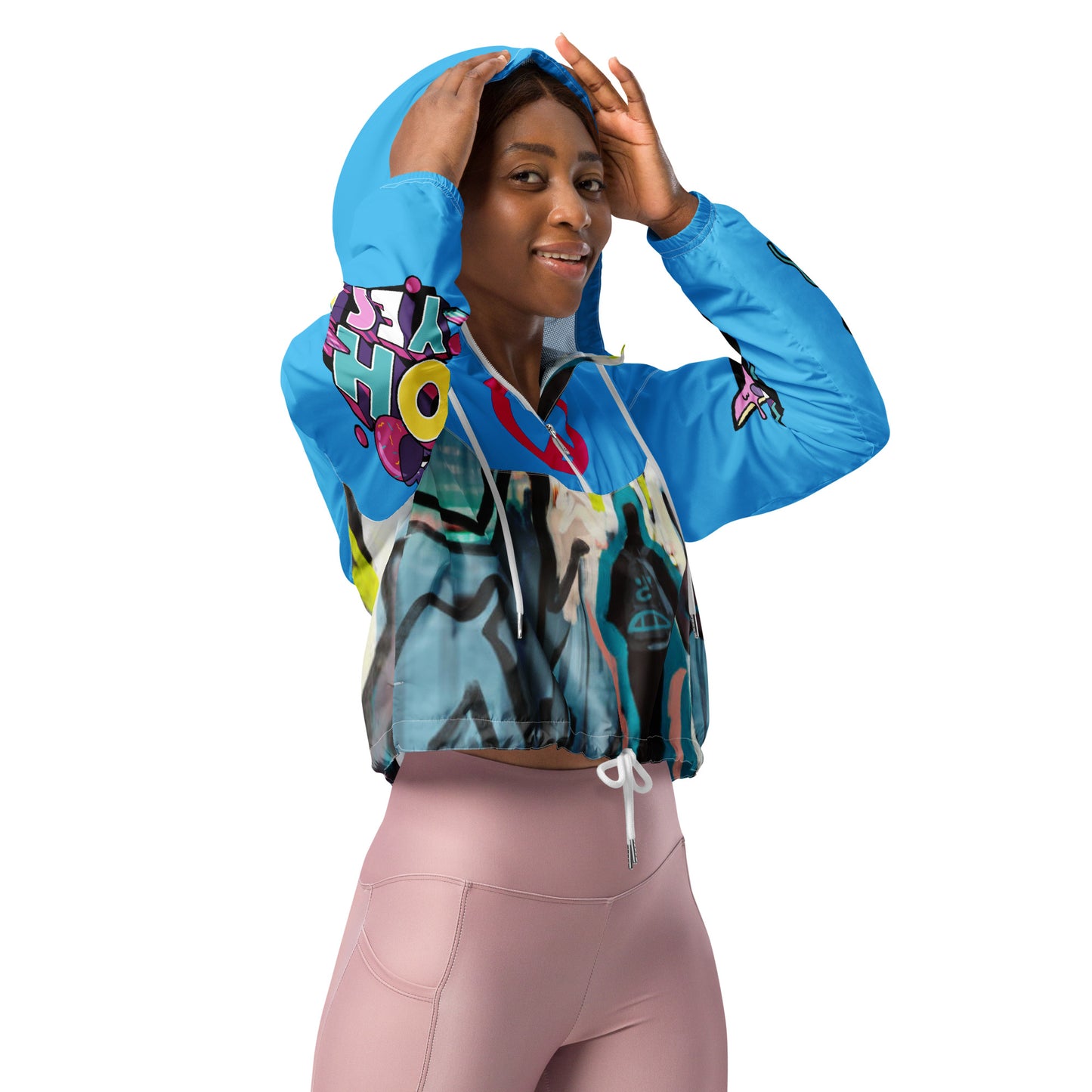SUPA Women’s cropped windbreaker