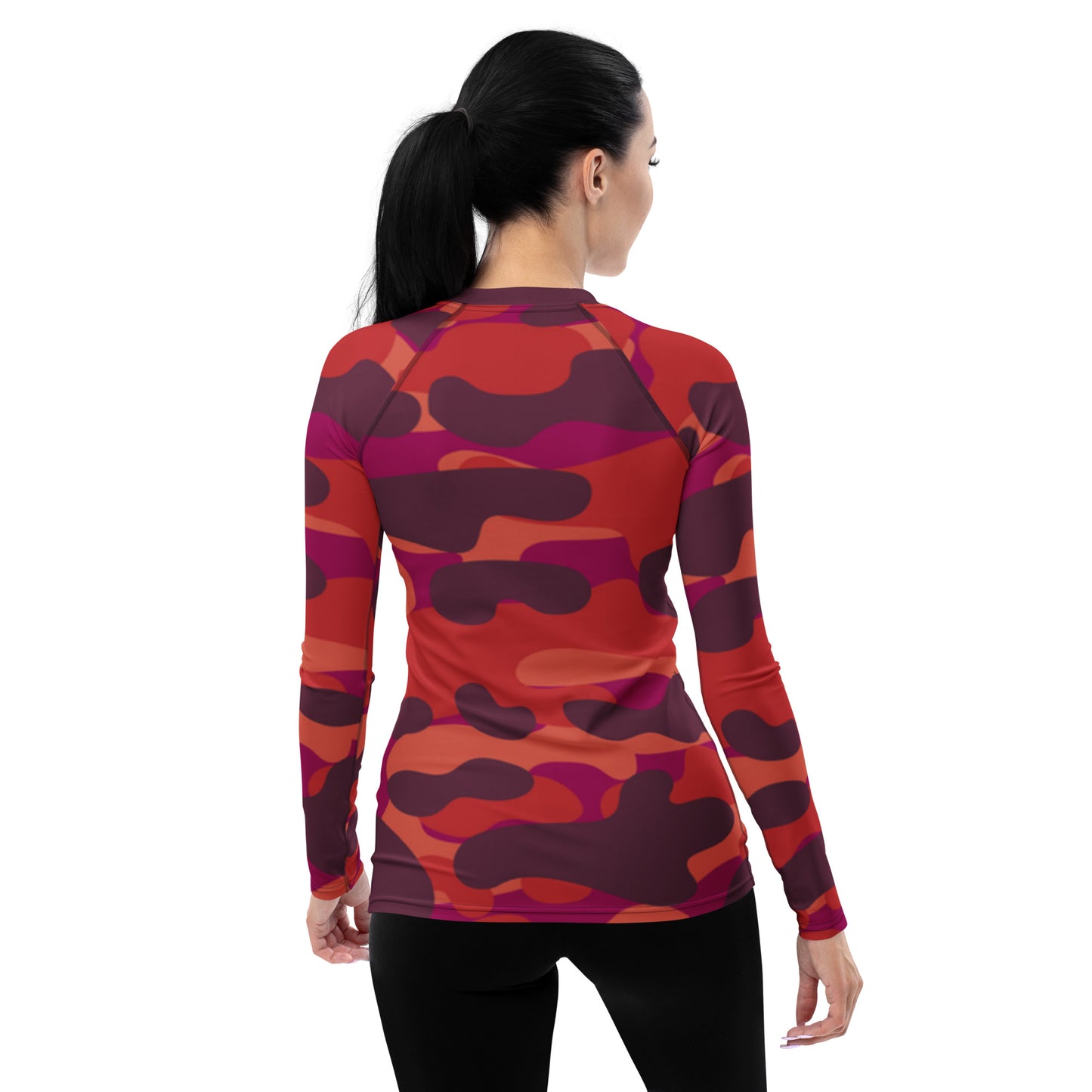 SUPA CAMOUFLAGE Women's Rash Guard
