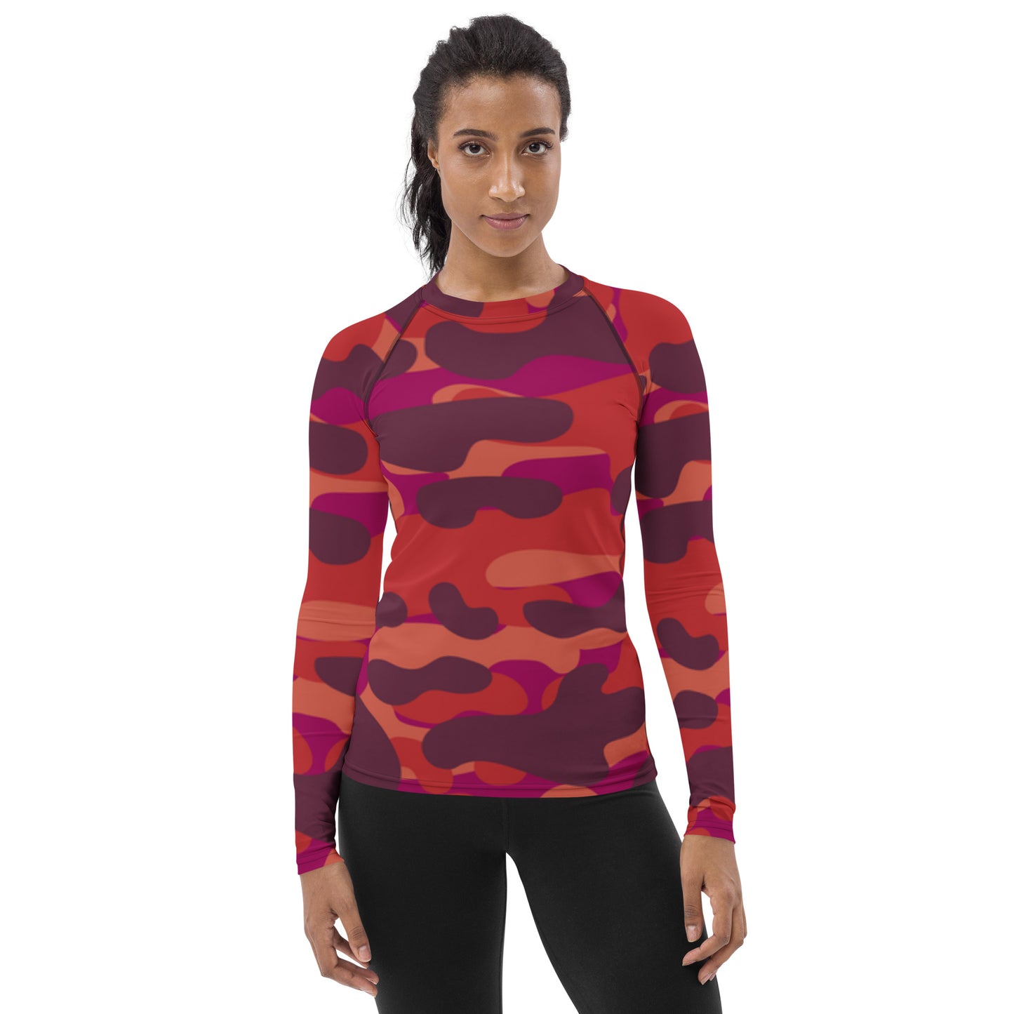 SUPA CAMOUFLAGE Women's Rash Guard