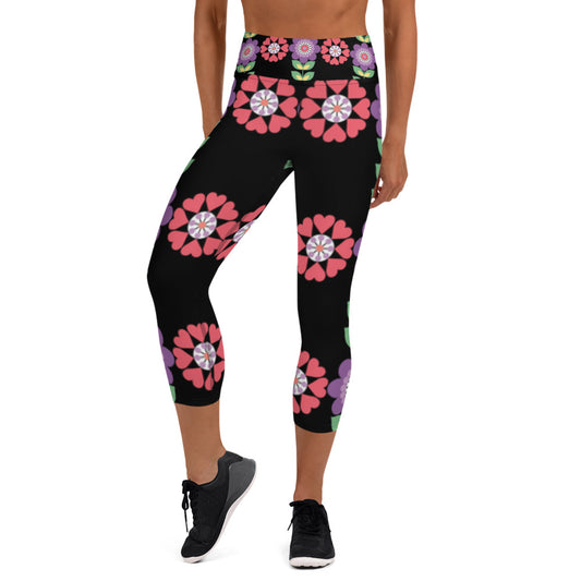 Voyea Yoga Capri Leggings