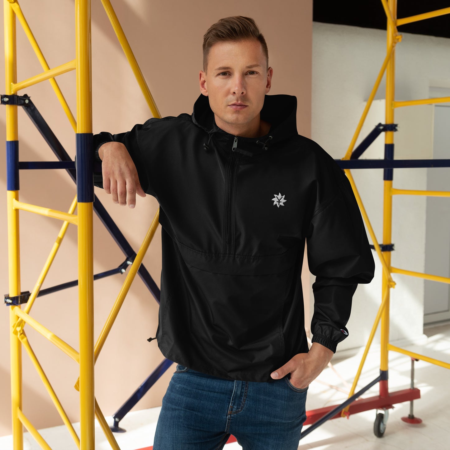 supa Embroidered Champion Packable Jacket
