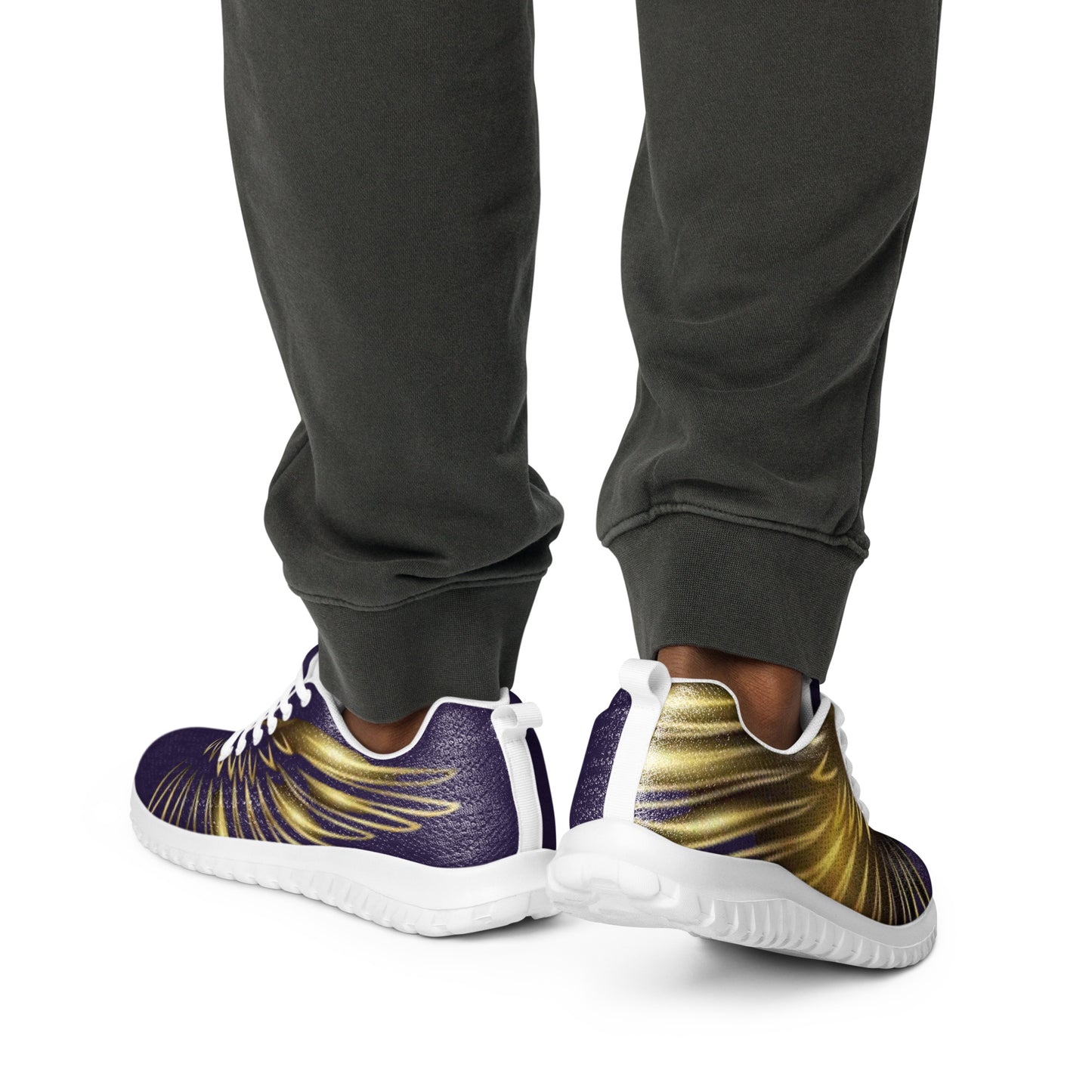 supa purple and gold israelites Men’s athletic shoes