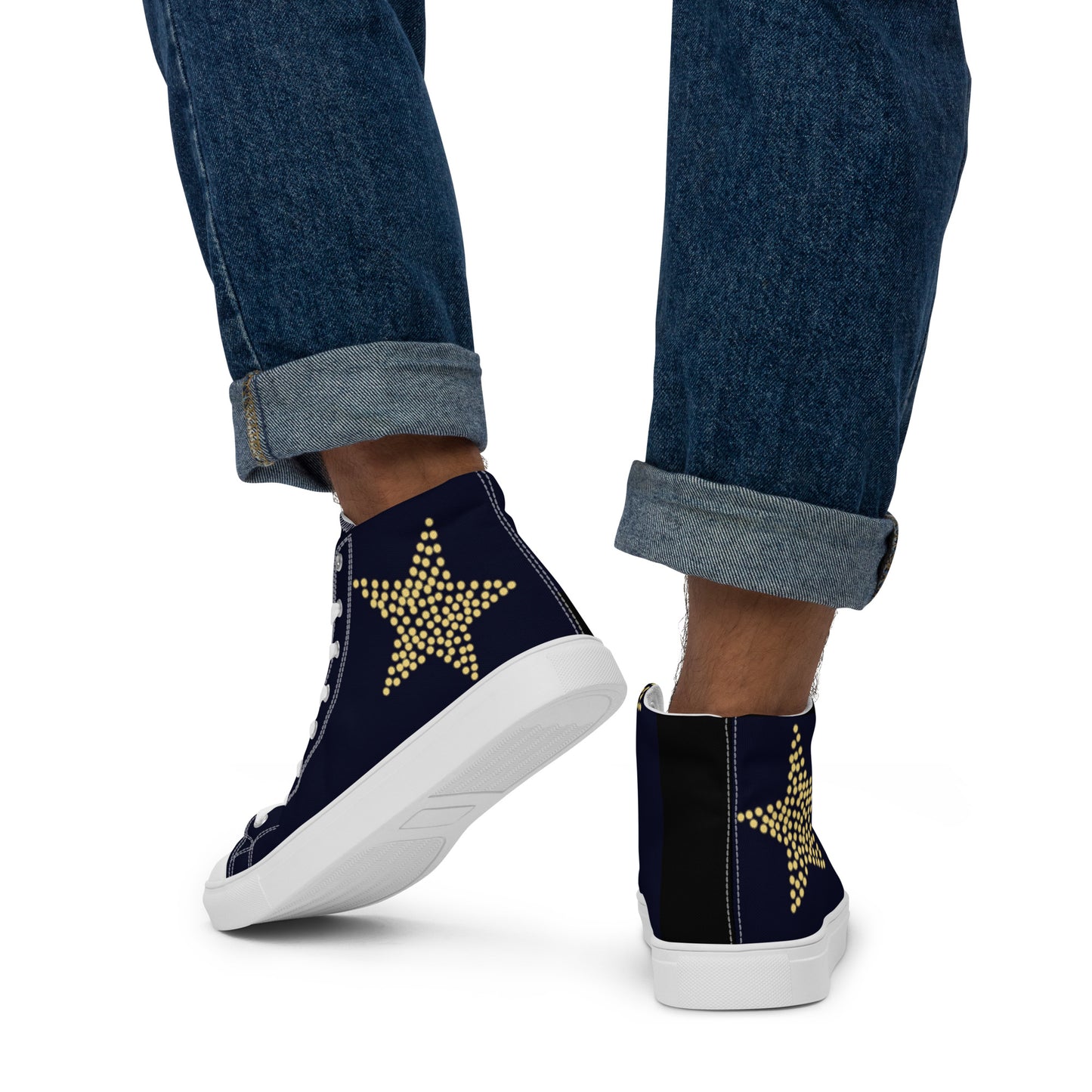 supa star Men’s high top canvas shoes