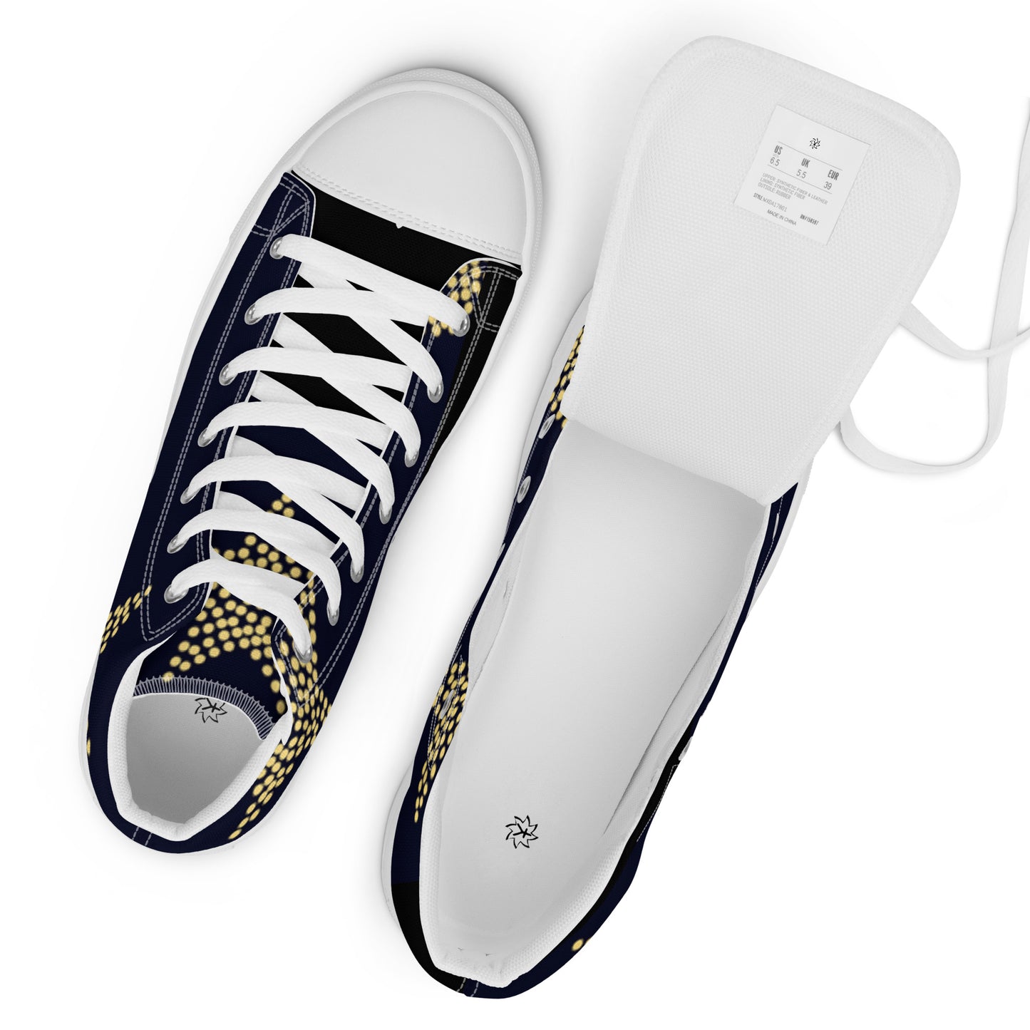 supa star Men’s high top canvas shoes