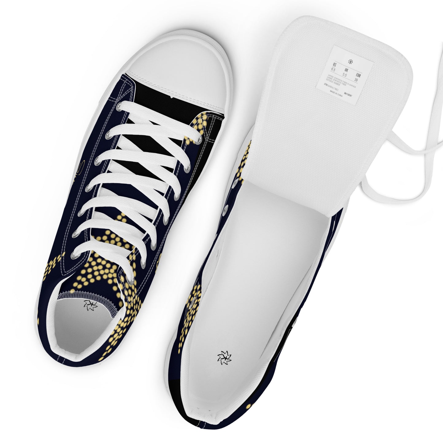 supa star Men’s high top canvas shoes