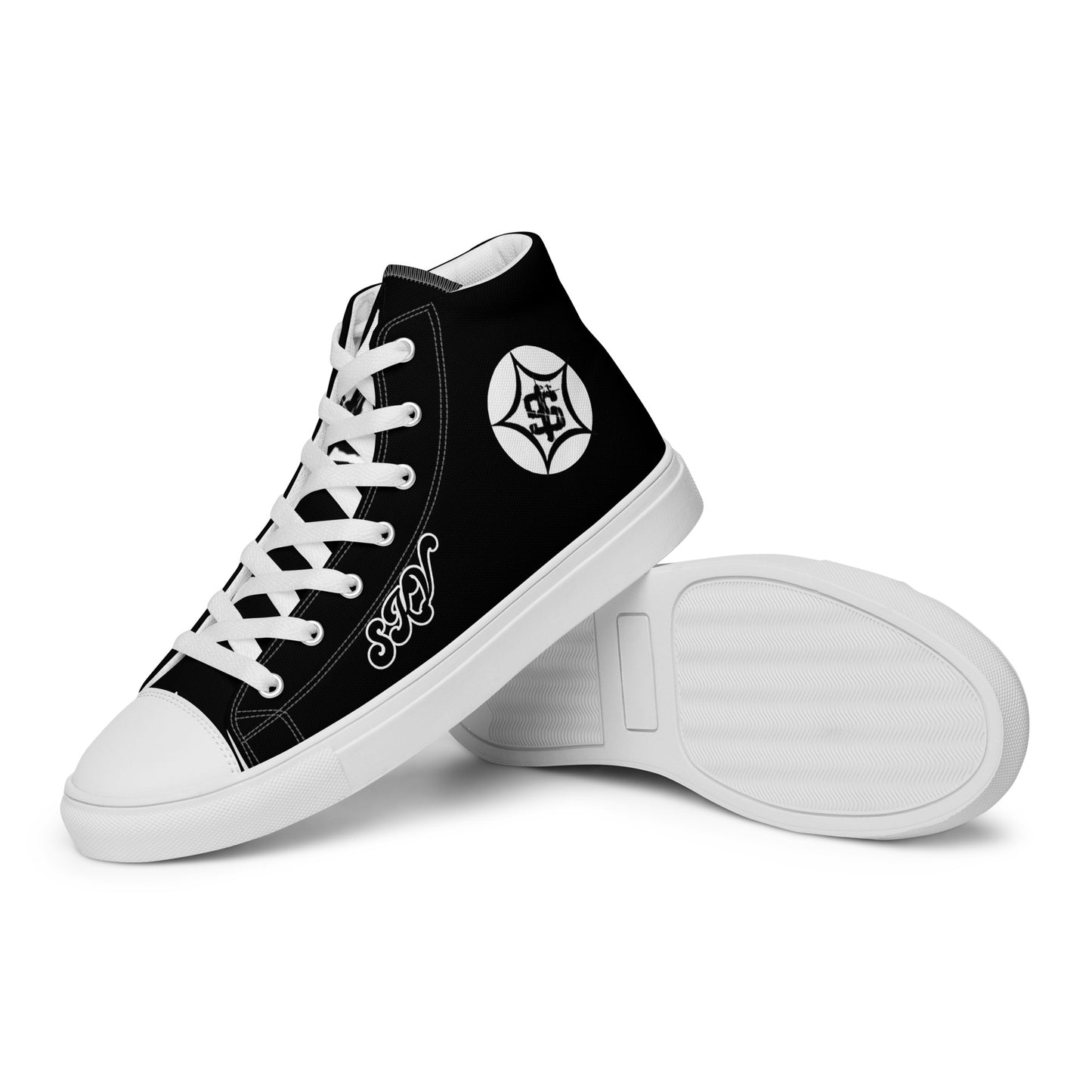 SKV Men’s high top canvas shoes