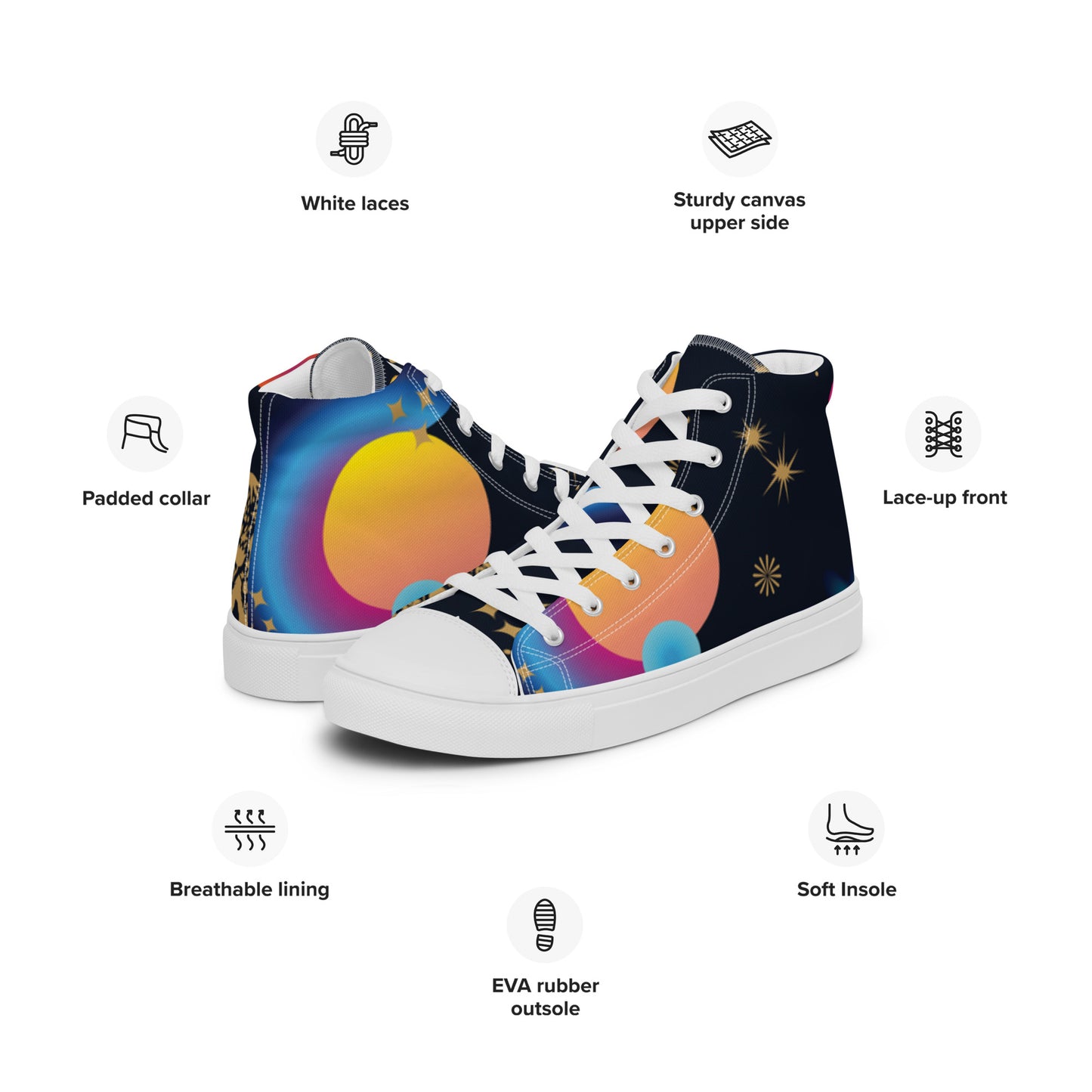 supa Men’s high top canvas shoes