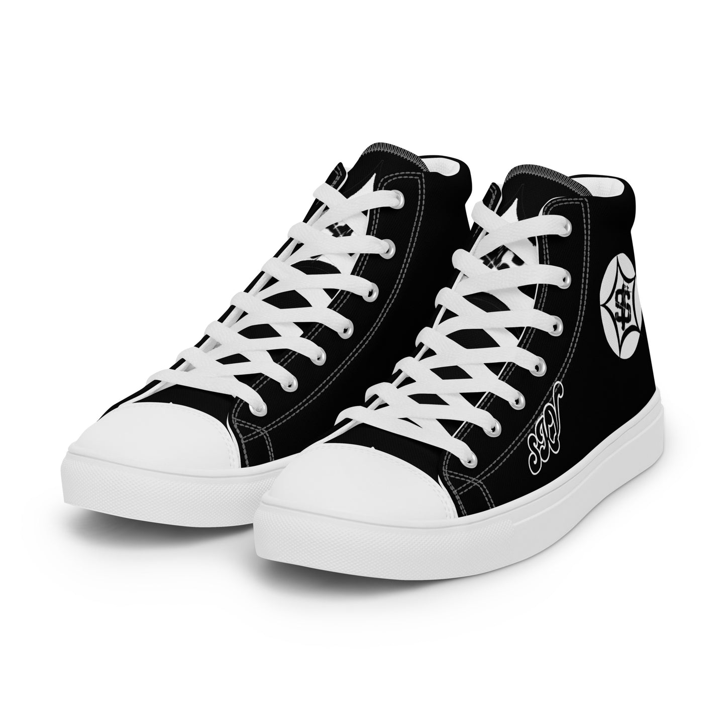 SKV Men’s high top canvas shoes