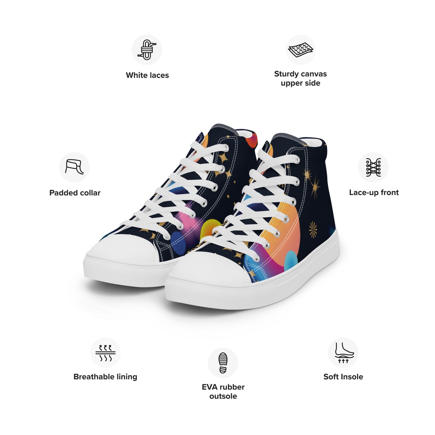supa Men’s high top canvas shoes