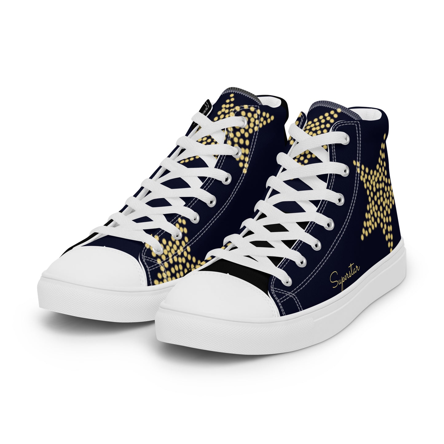supa star Men’s high top canvas shoes
