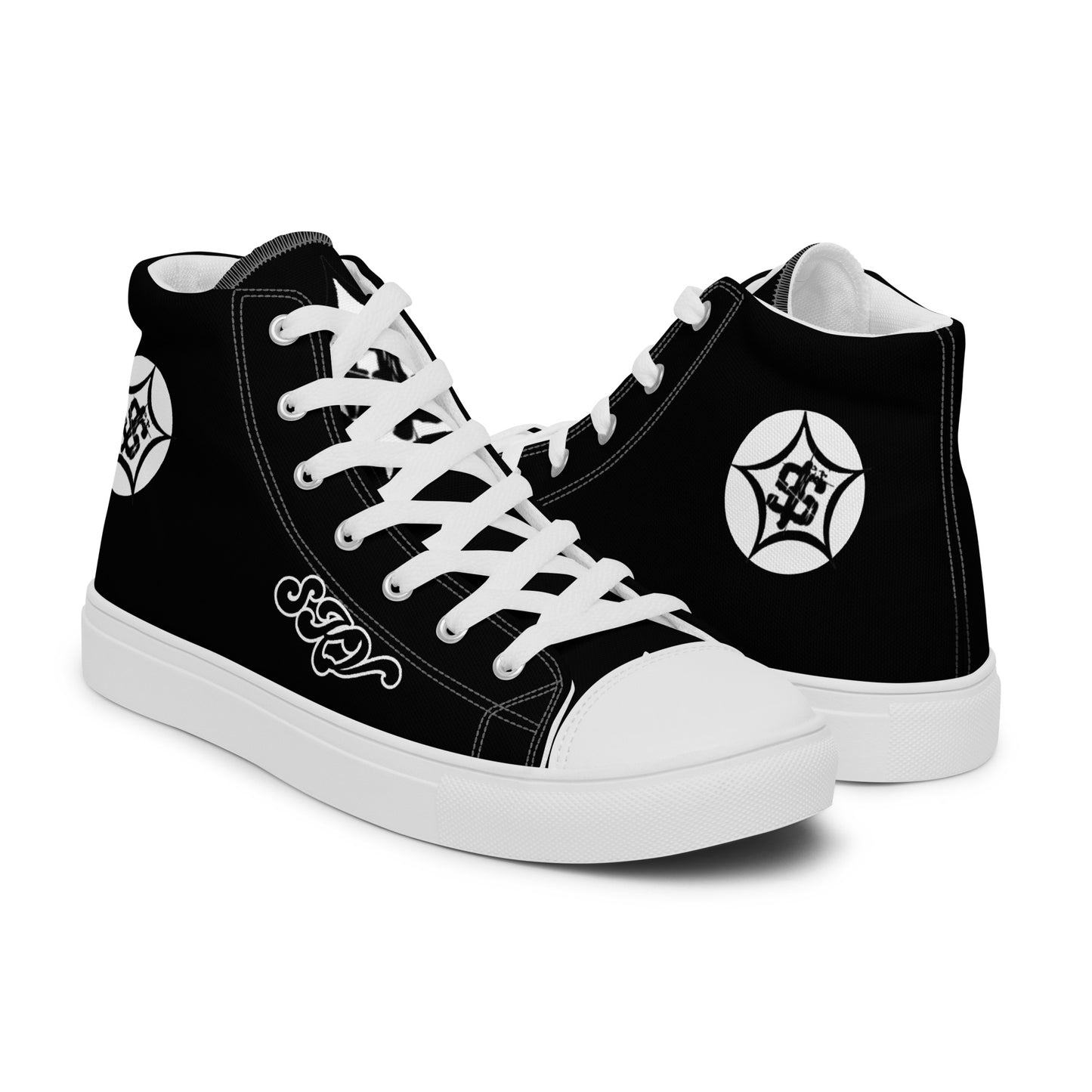 SKV Men’s high top canvas shoes