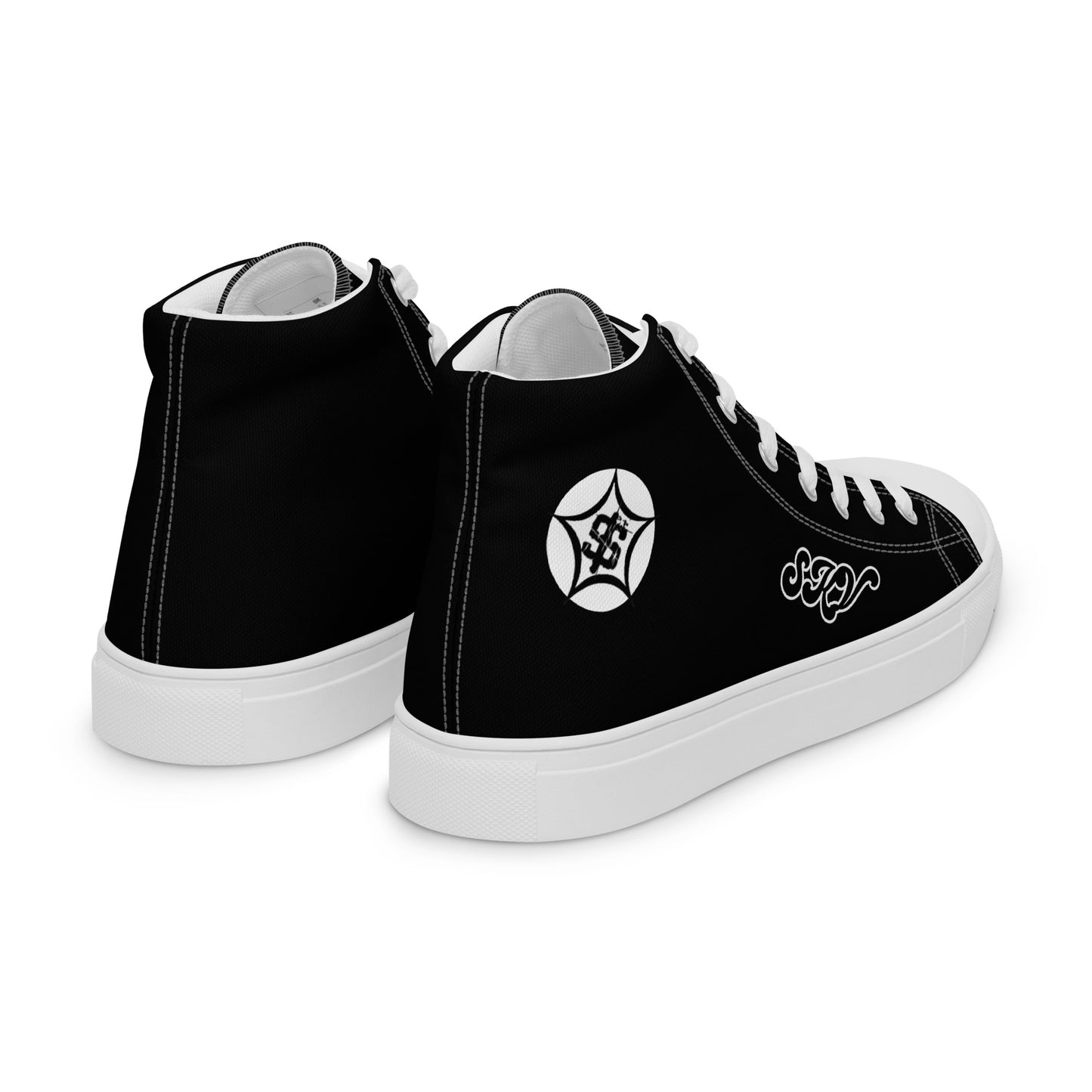 SKV Men’s high top canvas shoes