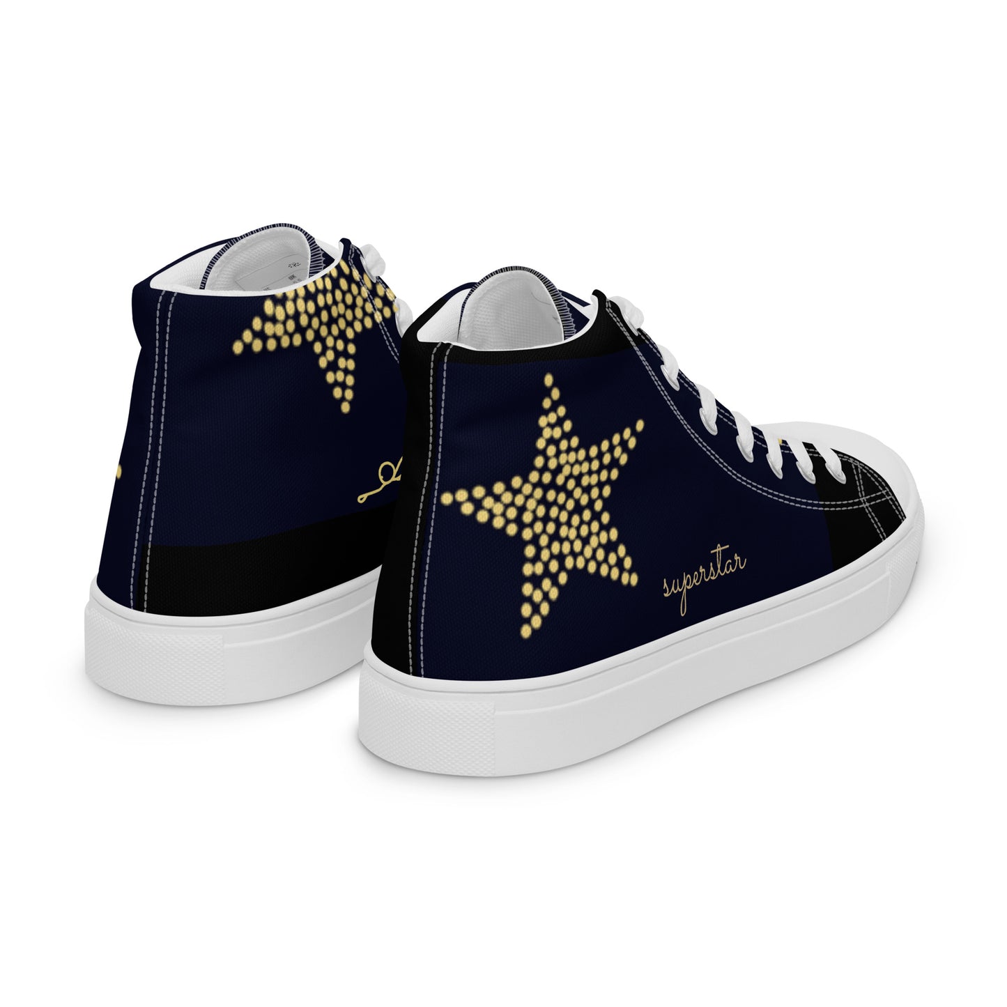 supa star Men’s high top canvas shoes