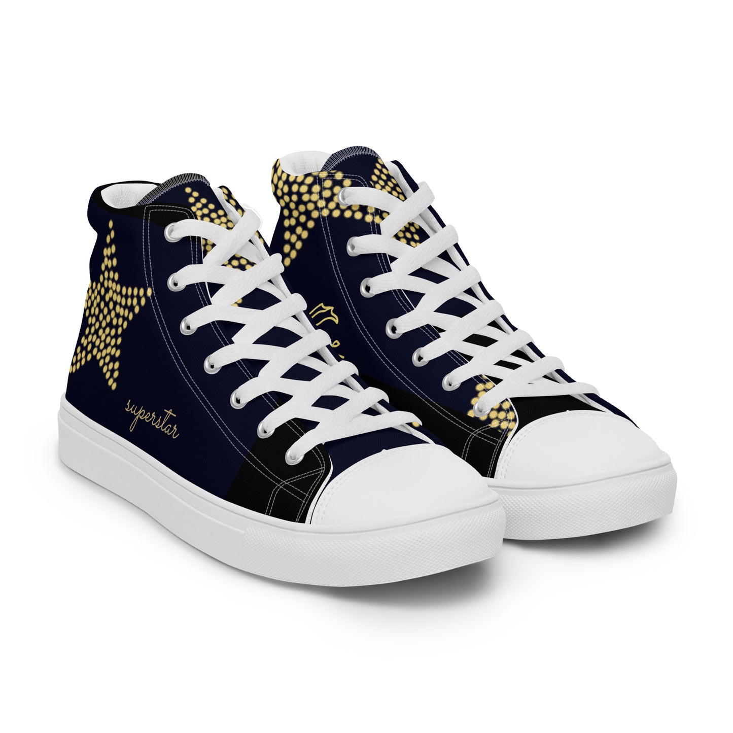 supa star Men’s high top canvas shoes