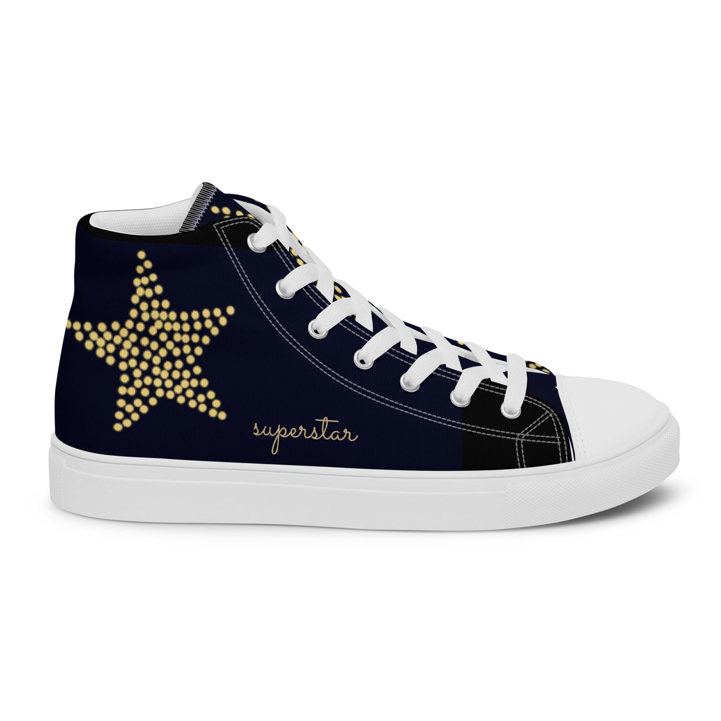 supa star Men’s high top canvas shoes