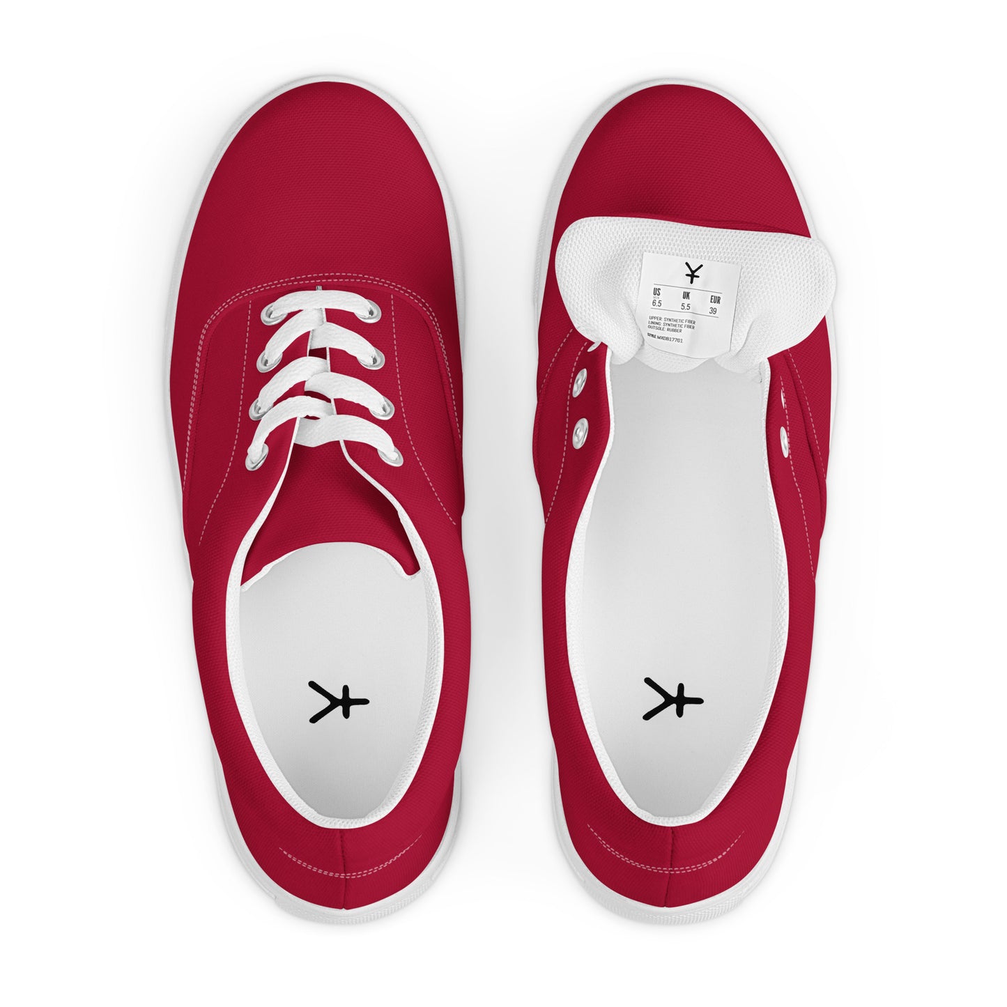 dressiekid Men’s lace-up canvas shoes
