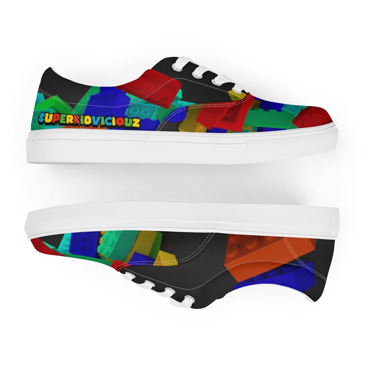 DRESSIELEGO Men’s lace-up canvas shoes