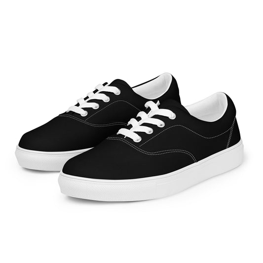 dressiekid Men’s lace-up canvas shoes