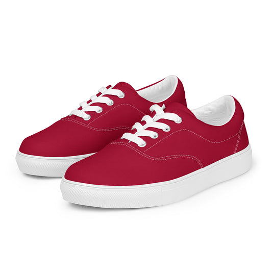 dressiekid Men’s lace-up canvas shoes