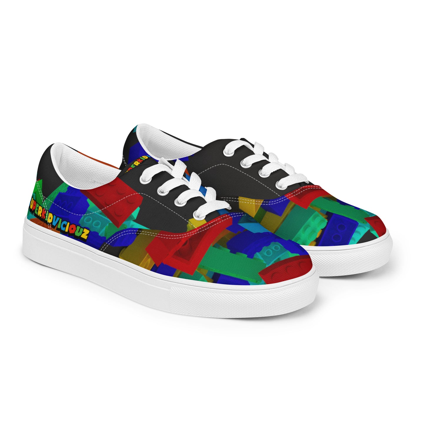 DRESSIELEGO Men’s lace-up canvas shoes