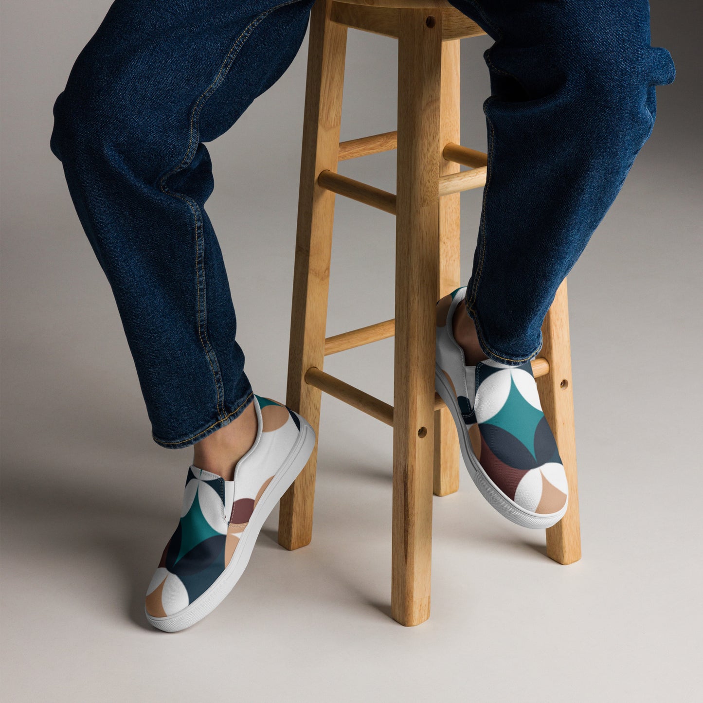 dressiekid Men’s slip-on canvas shoes