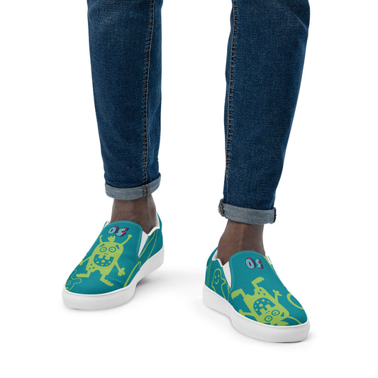 supa 50 lil homies Men’s slip-on canvas shoes