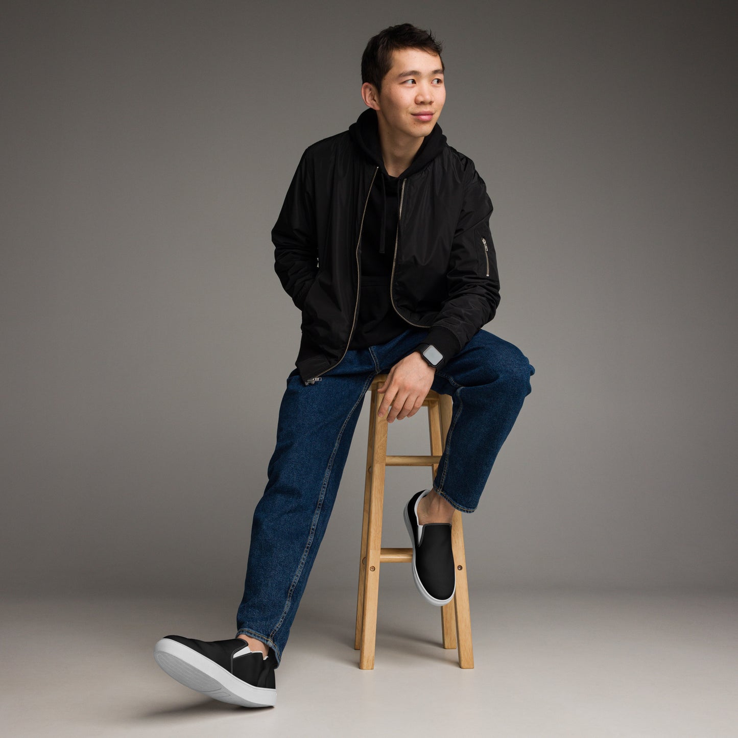 SUPA Men’s slip-on canvas shoes